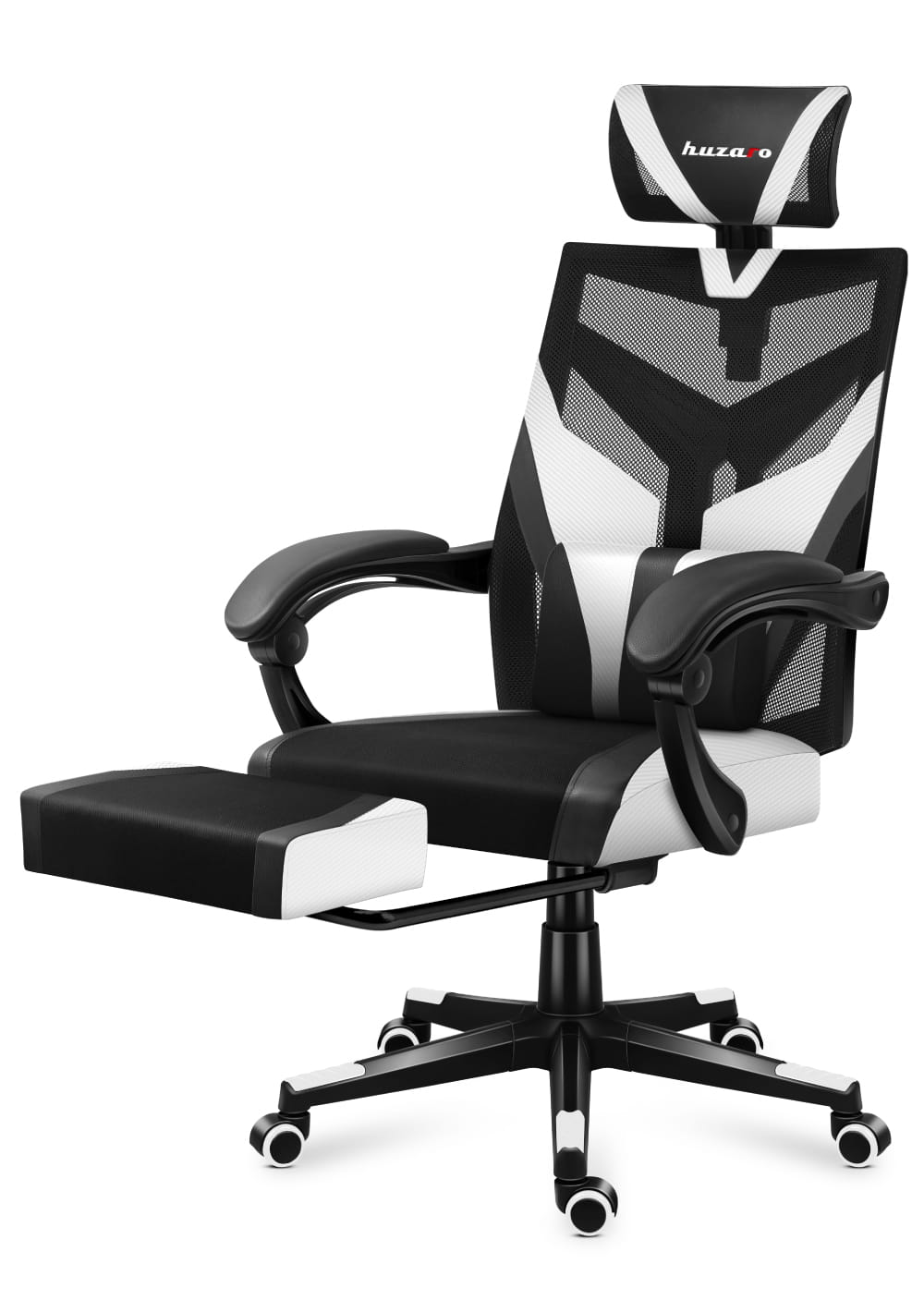 Herní židle Huzaro Combat 5.0 bílá 