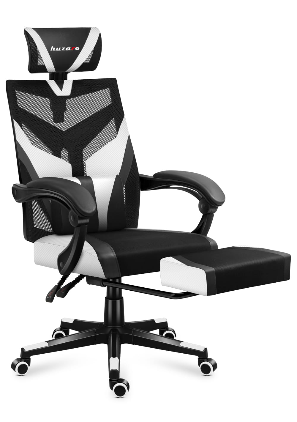 Herní židle Huzaro Combat 5.0 bílá 