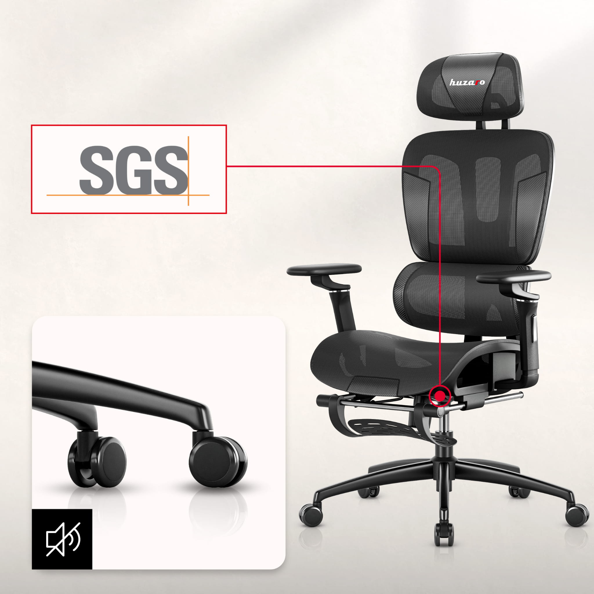 Herní židle Huzaro Combat 7.9 