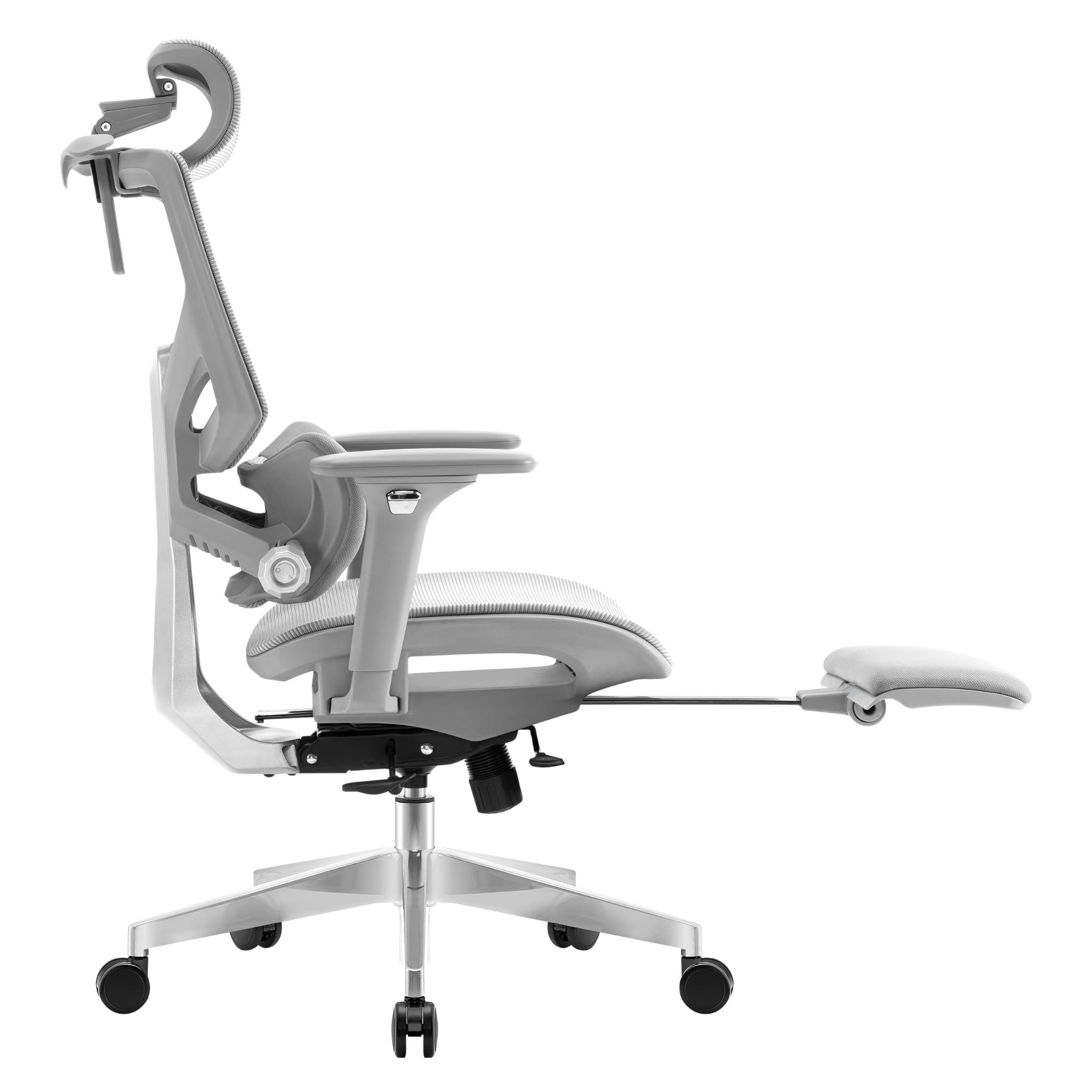 Ergonomická židle Mark Adler Expert 8.7 šedá síťovina 