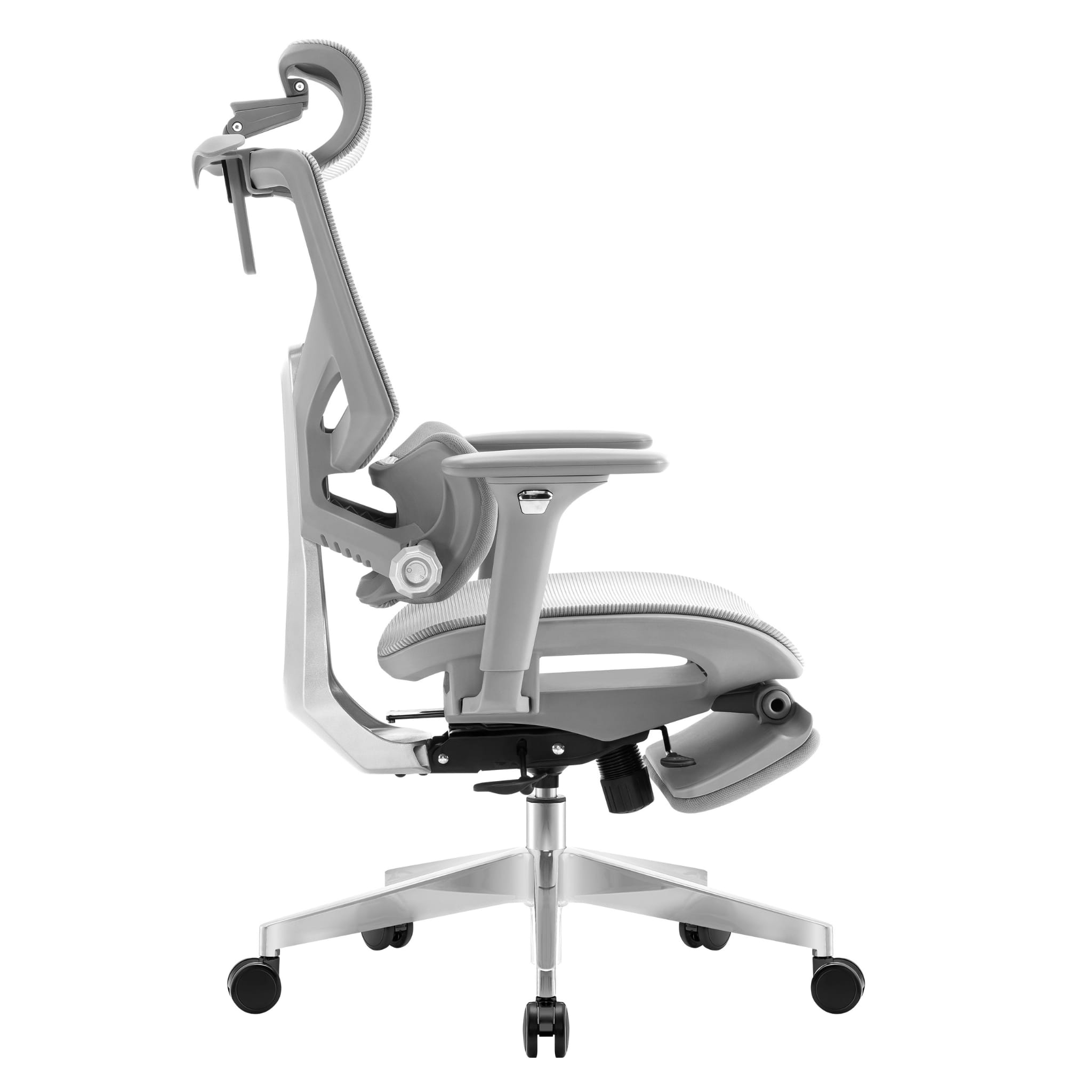 Ergonomická židle Mark Adler Expert 8.7 šedá síťovina 