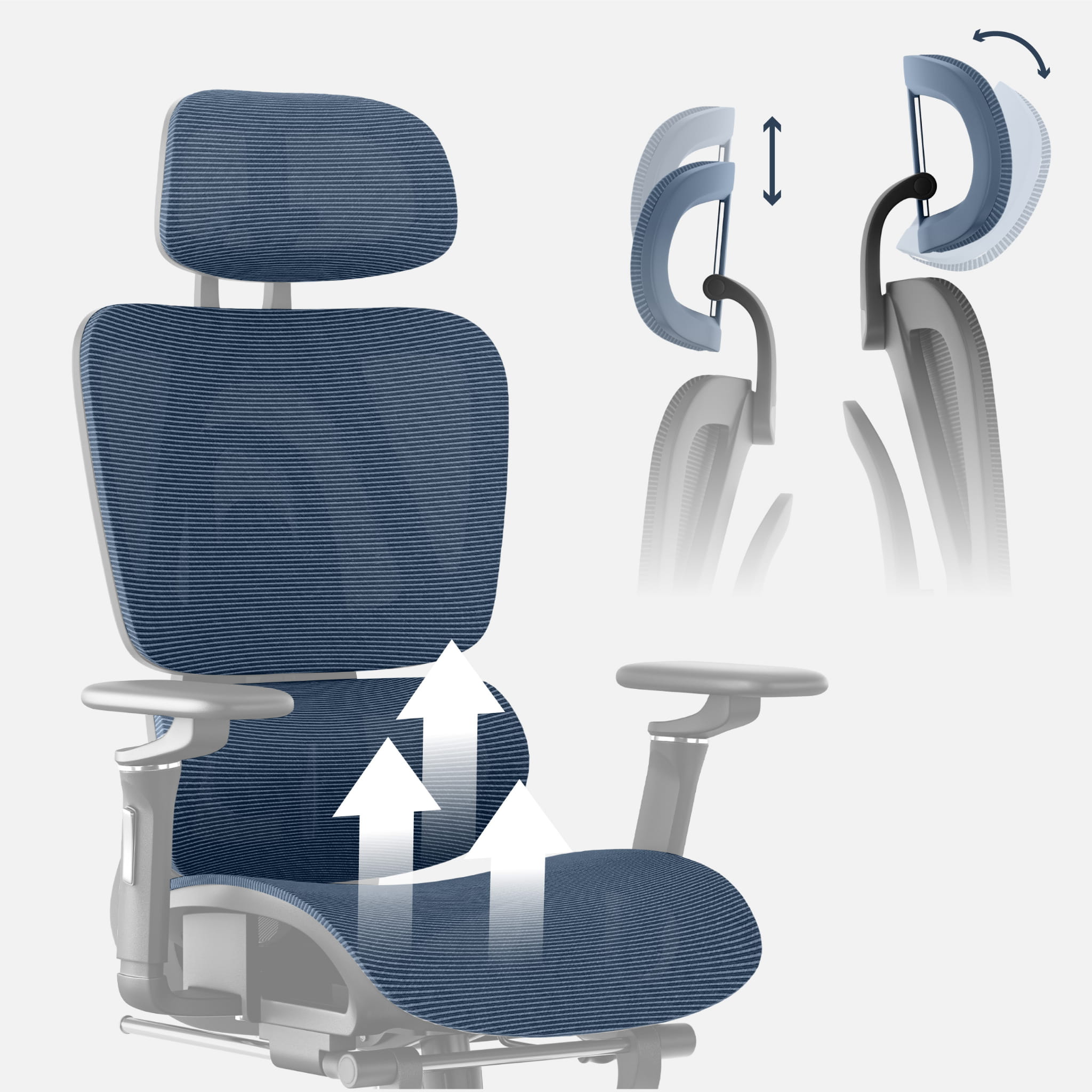 Ergonomická židle Mark Adler Expert 7.9 černá 