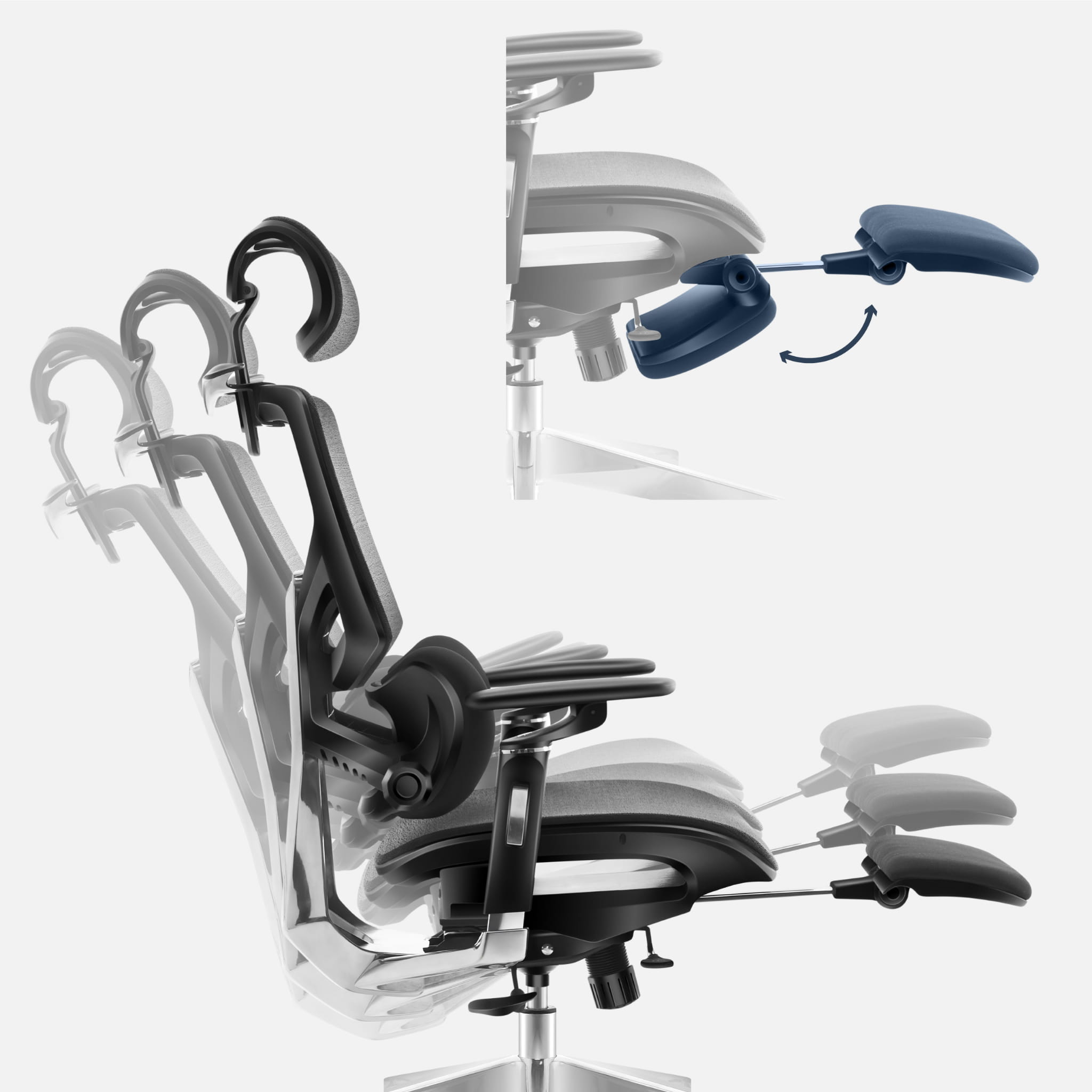 Ergonomická židle Mark Adler Expert 9.6 