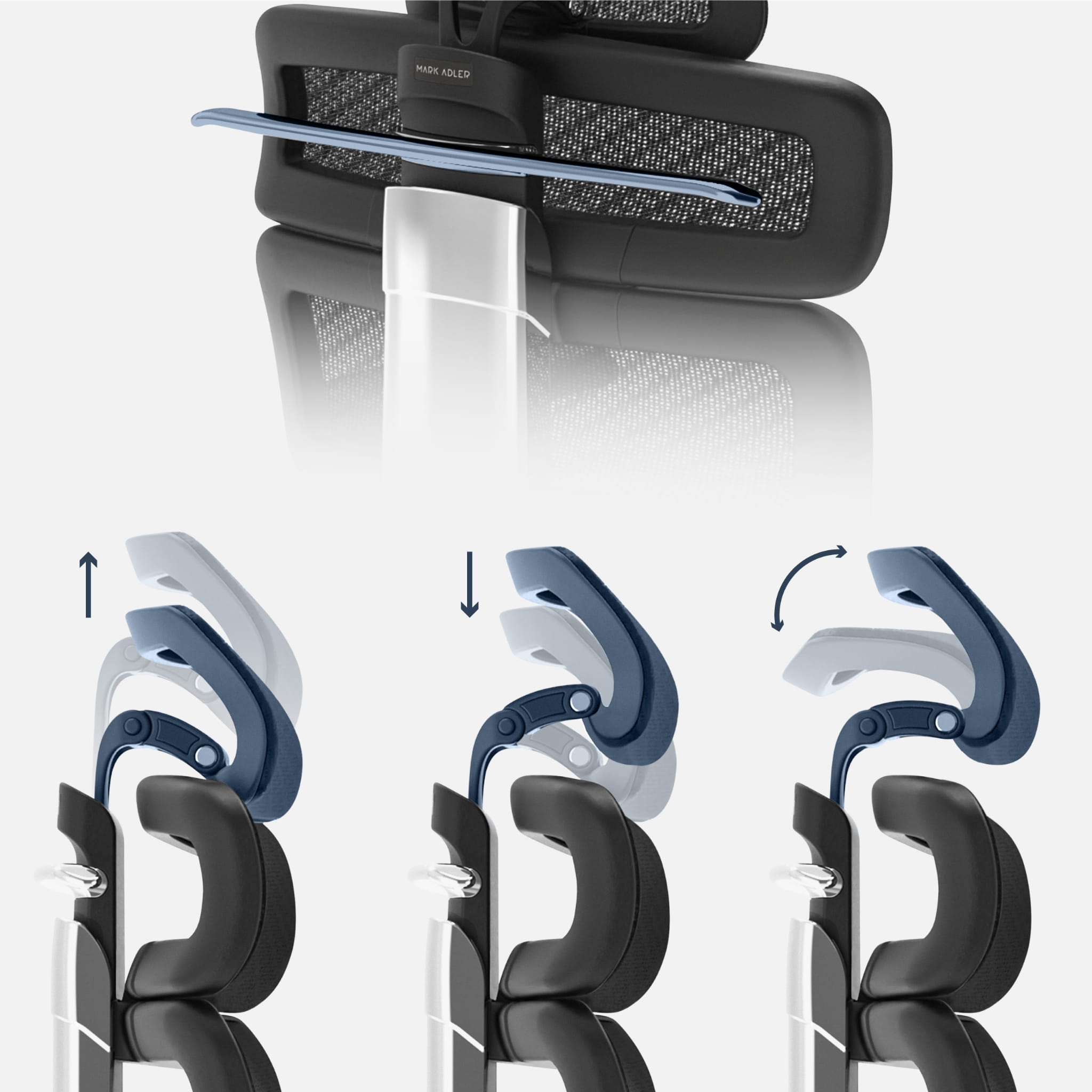 Ergonomická židle Mark Adler Expert 9.8 černá 