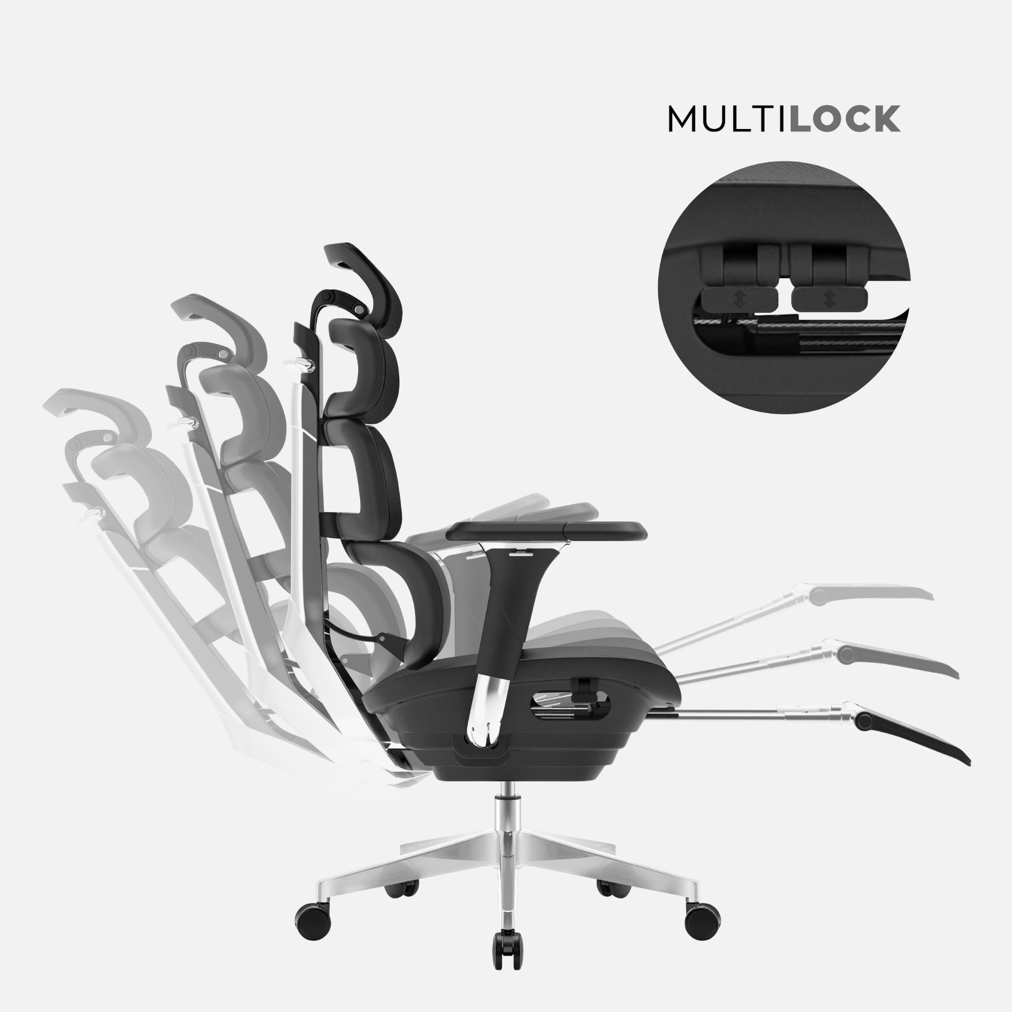 Ergonomická židle Mark Adler Expert 9.8 černá 