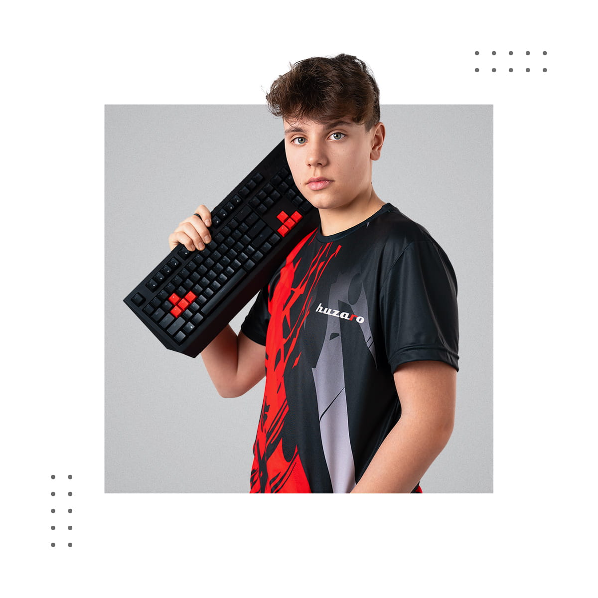 Herní tričko Huzaro velikost L 