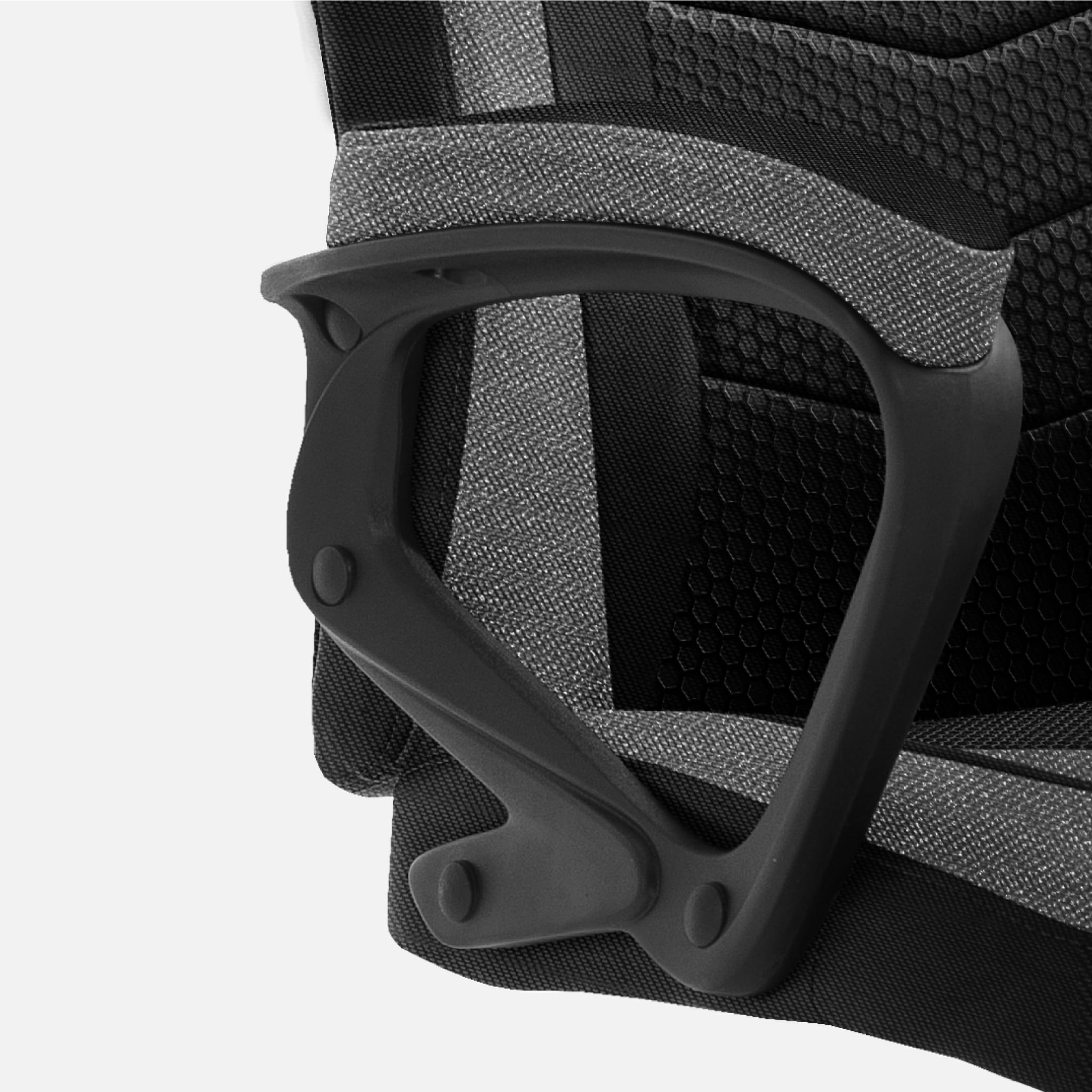 Herní židle Huzaro FORCE 2.5 šedá síťovina 