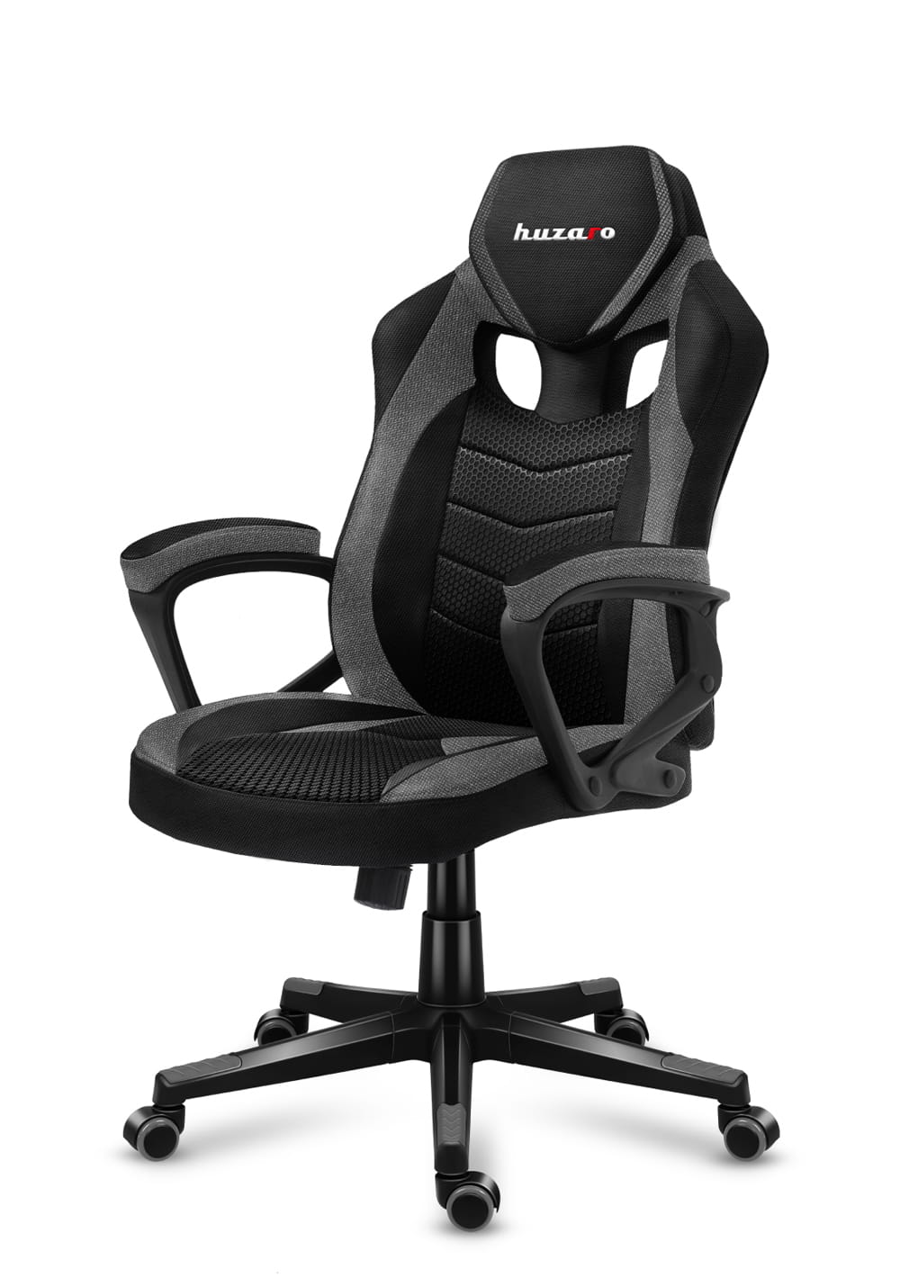 Herní židle Huzaro FORCE 2.5 šedá síťovina 