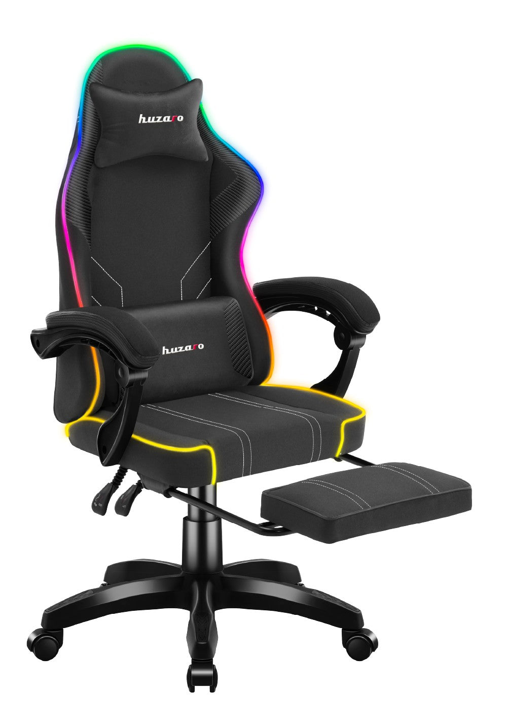 Herní židle Huzaro Force 3.7 RGB černá 