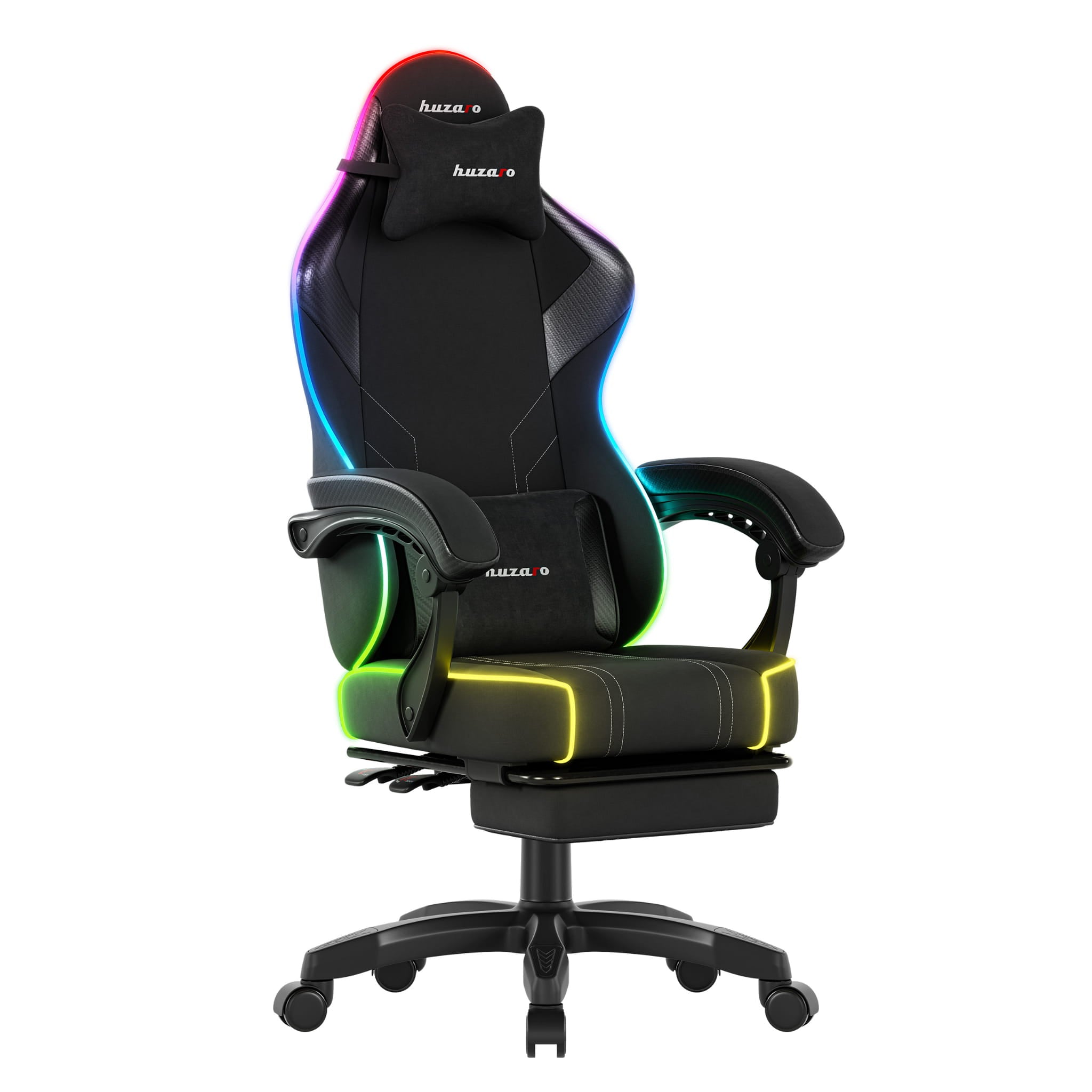 Herní židle Huzaro Force 3.7 RGB černá 