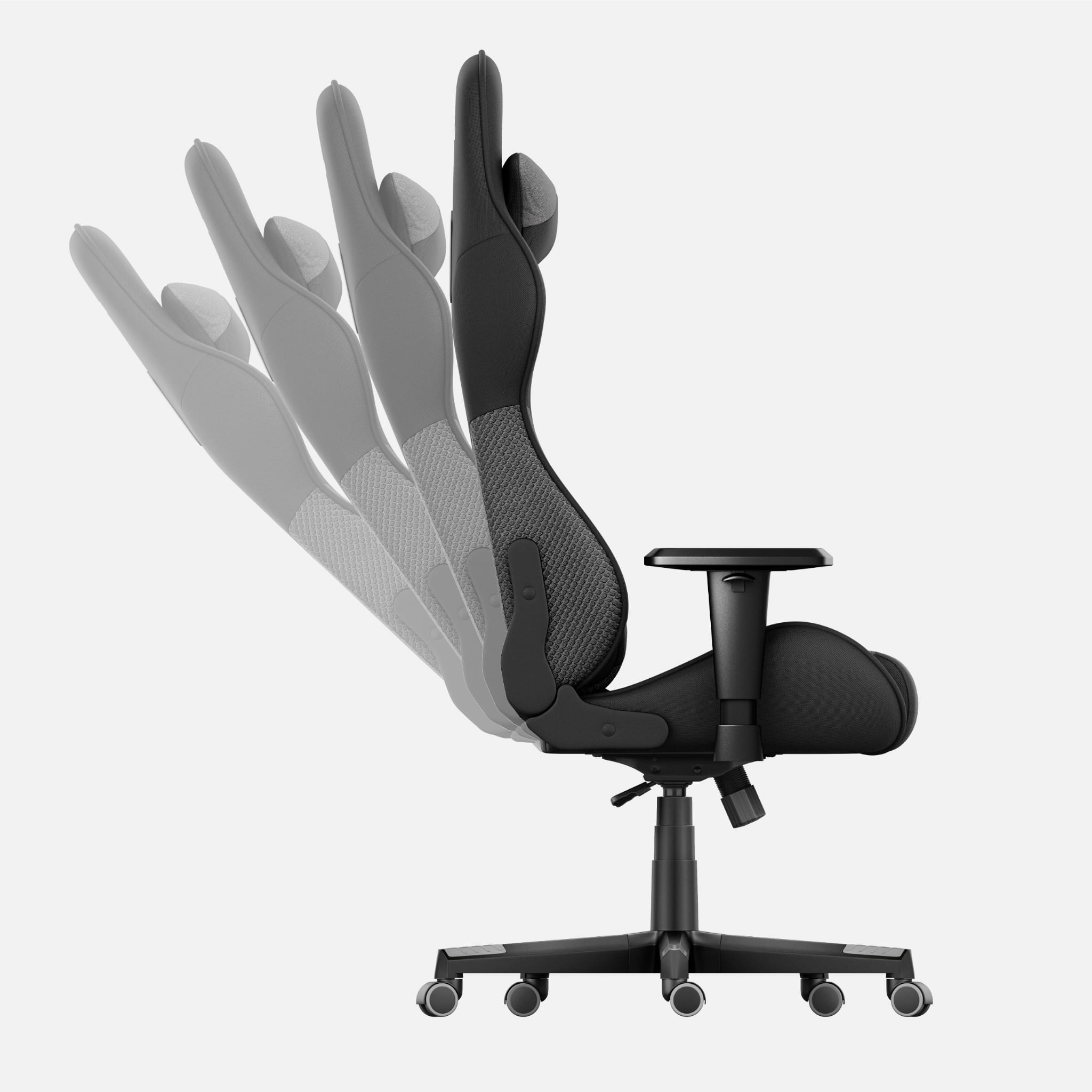 Herní židle HUZARO FORCE 6.2 šedá síťovina 