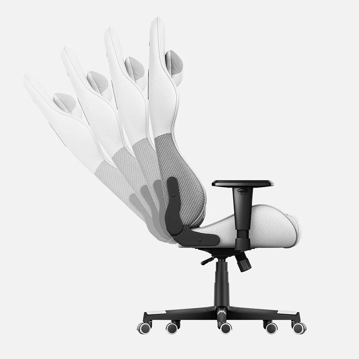 Herní židle HUZARO FORCE 6.2 White Mesh 