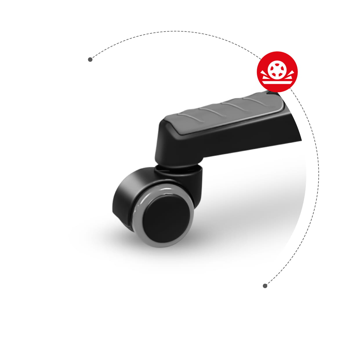 Herní židle HUZARO FORCE 4.4 šedá síťovina 