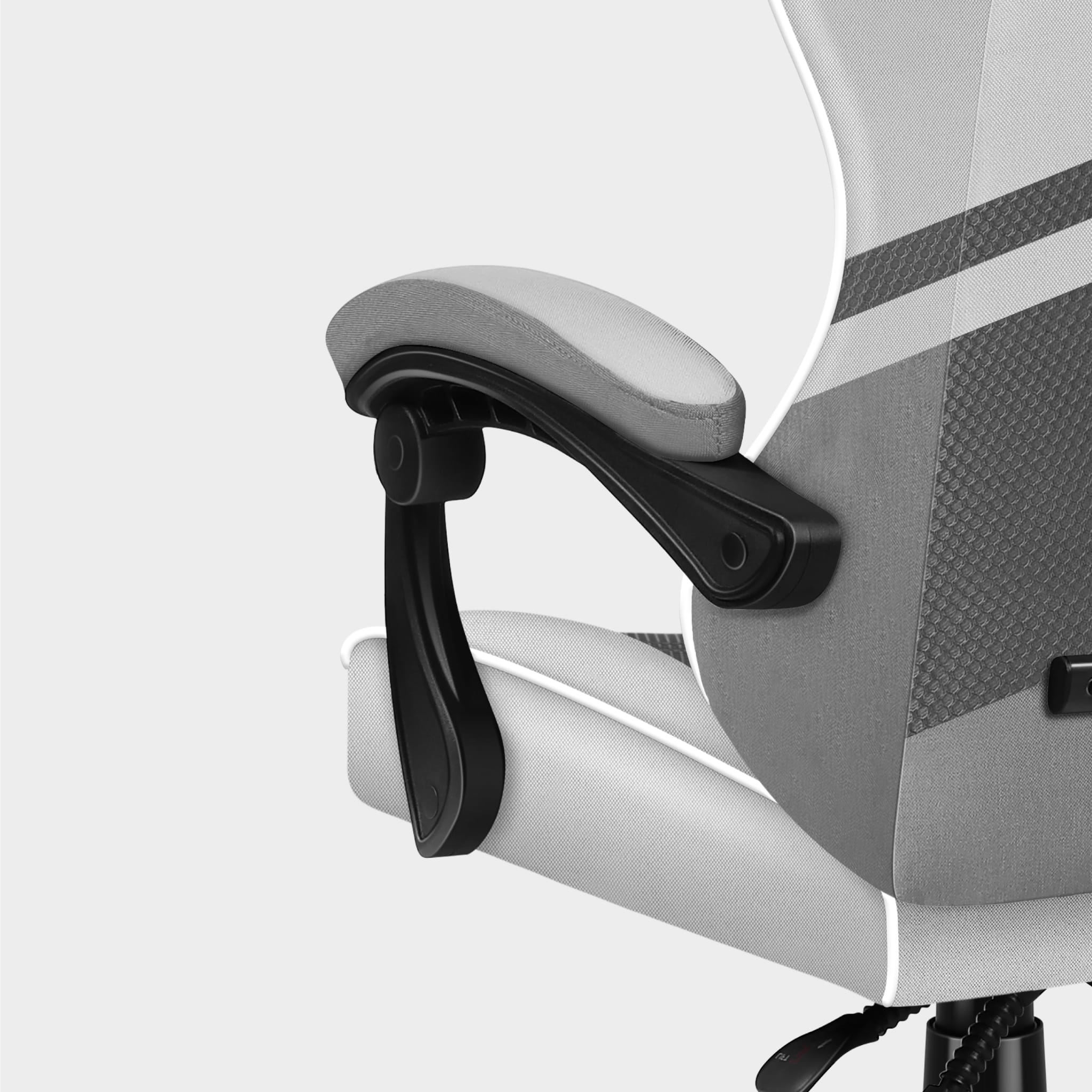 Herní židle HUZARO FORCE 4.4 White Mesh 