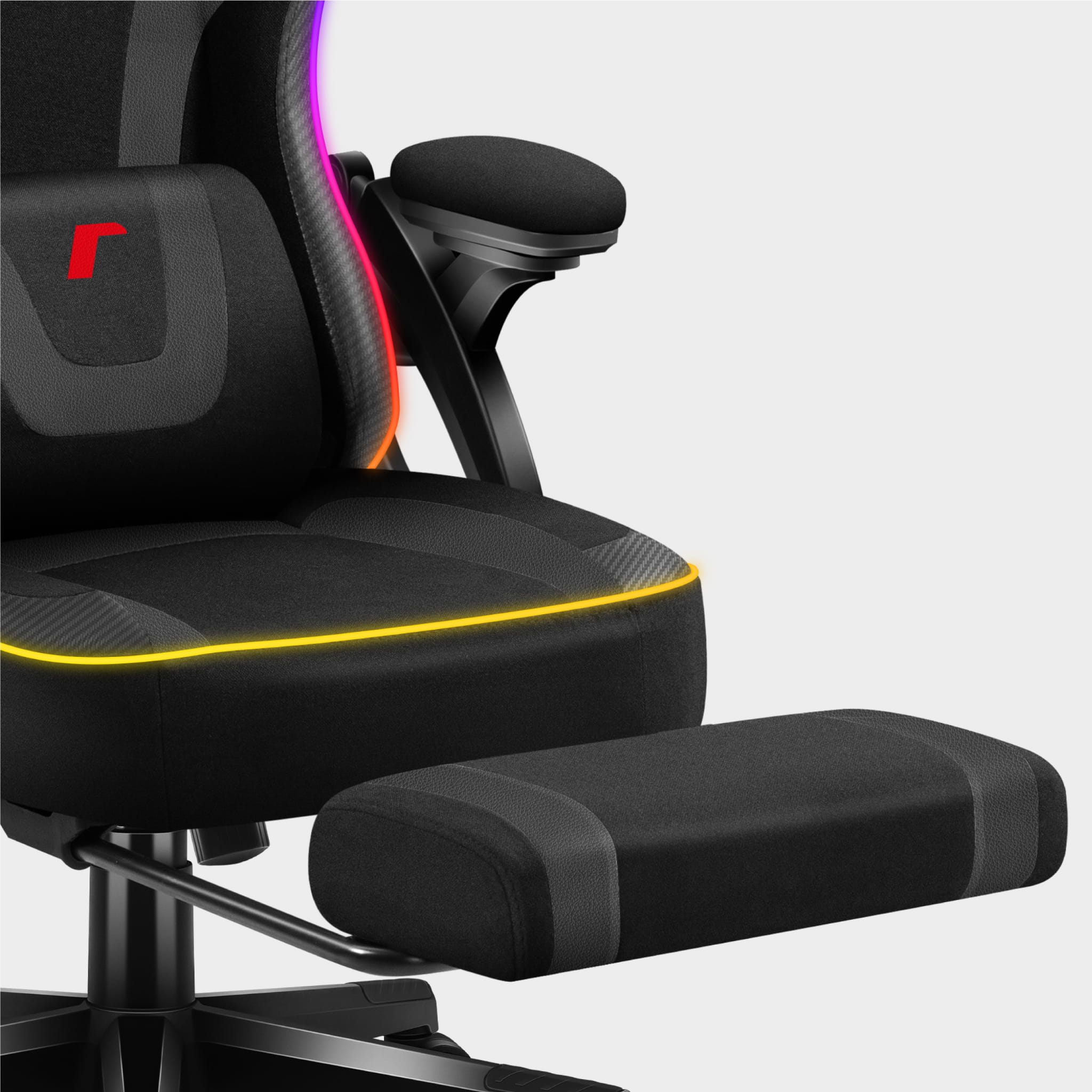 Herní židle Huzaro Force 4.6 Black RGB 