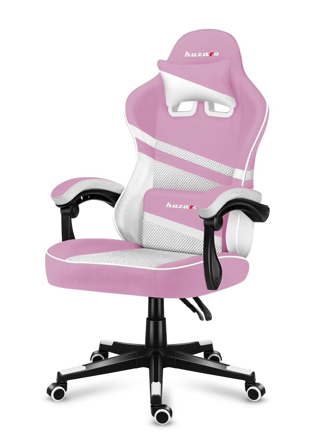 Herní židle Huzaro FORCE 4.4 Růžová síťovina 