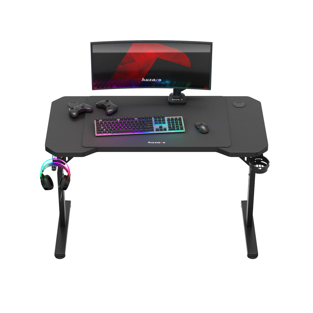 Herní stůl Huzaro Hero 2.6 černý 120 cm 