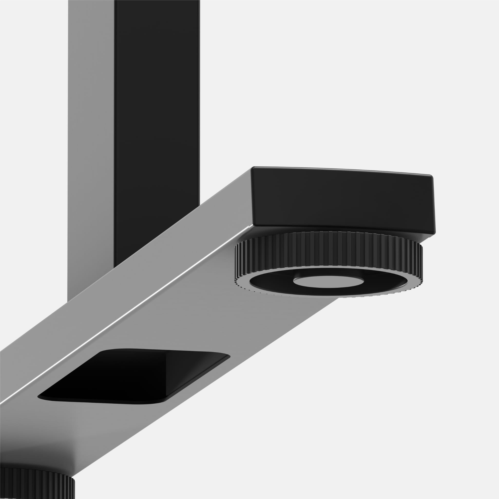 Herní stůl Huzaro Hero 2.6 černý 120 cm 