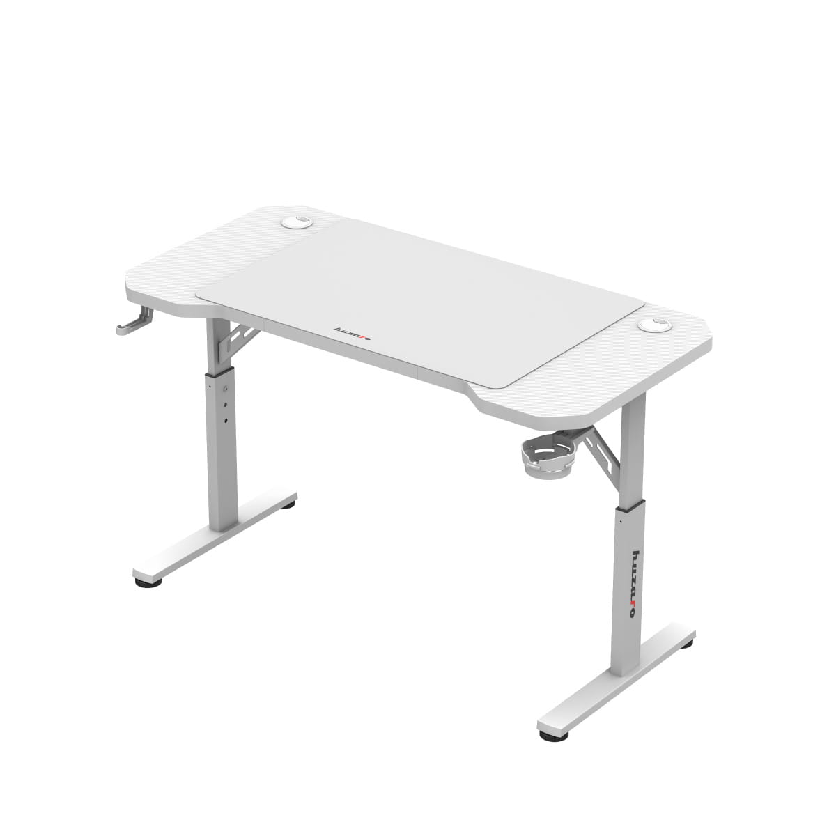 Herní stůl Huzaro Hero 2.6 bílý 120 cm 