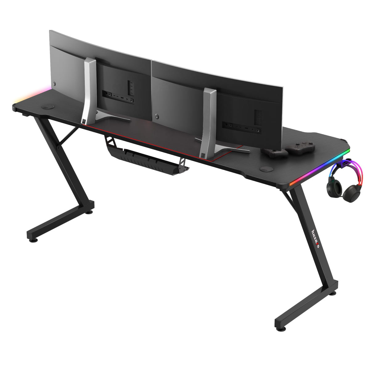 Herní stůl Huzaro Hero 4.8 RGB 160 cm 