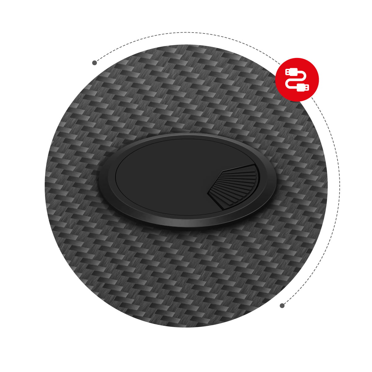 Herní stůl Huzaro Hero 4.8 RGB 160 cm 