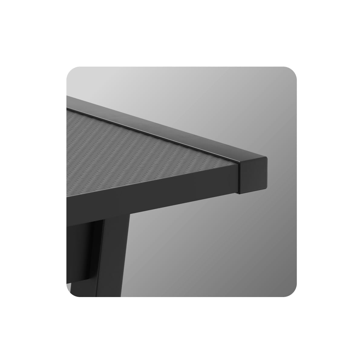 Herní stůl Huzaro Hero 6.0 černý 147 cm 