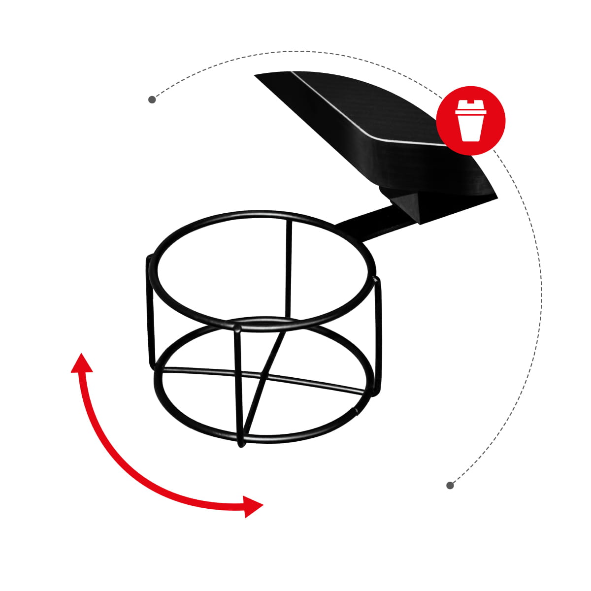 Herní stůl Huzaro Hero 7.0 154 cm 