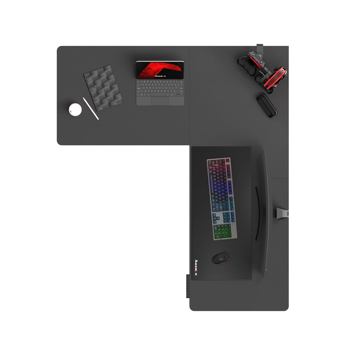 Huzaro Hero 9.5 Elektrický rohový stůl 160 cm 