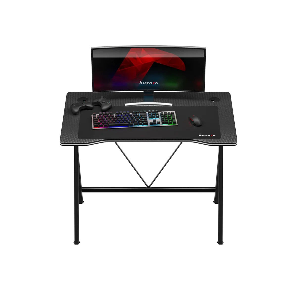 Herní stůl Huzaro Hero 1.4 černý 100 cm 