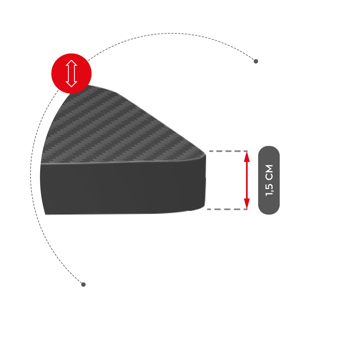 Herní stůl Huzaro Hero 7.7 160 cm 