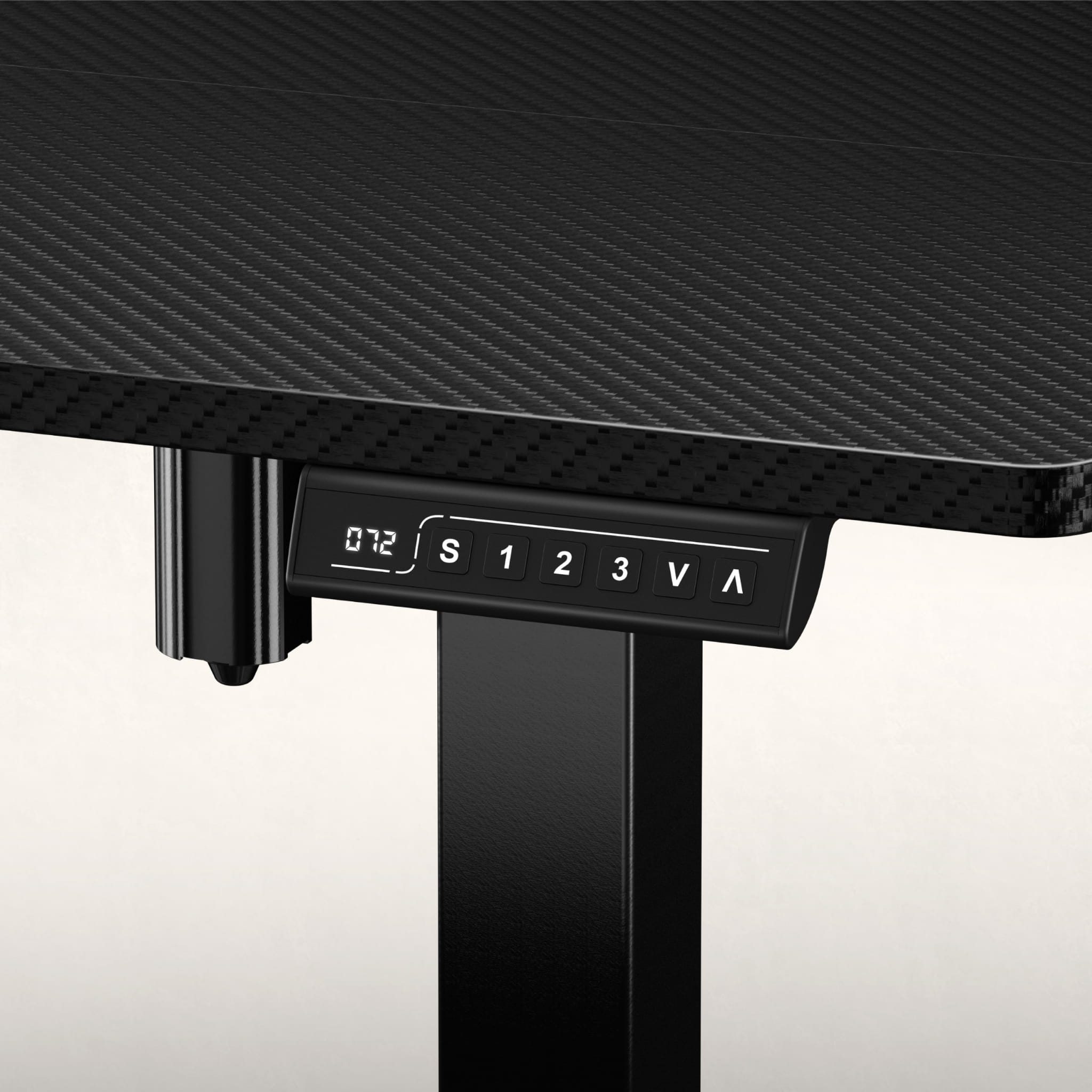 Huzaro Hero 8.2 Černý elektrický stůl 120 cm 