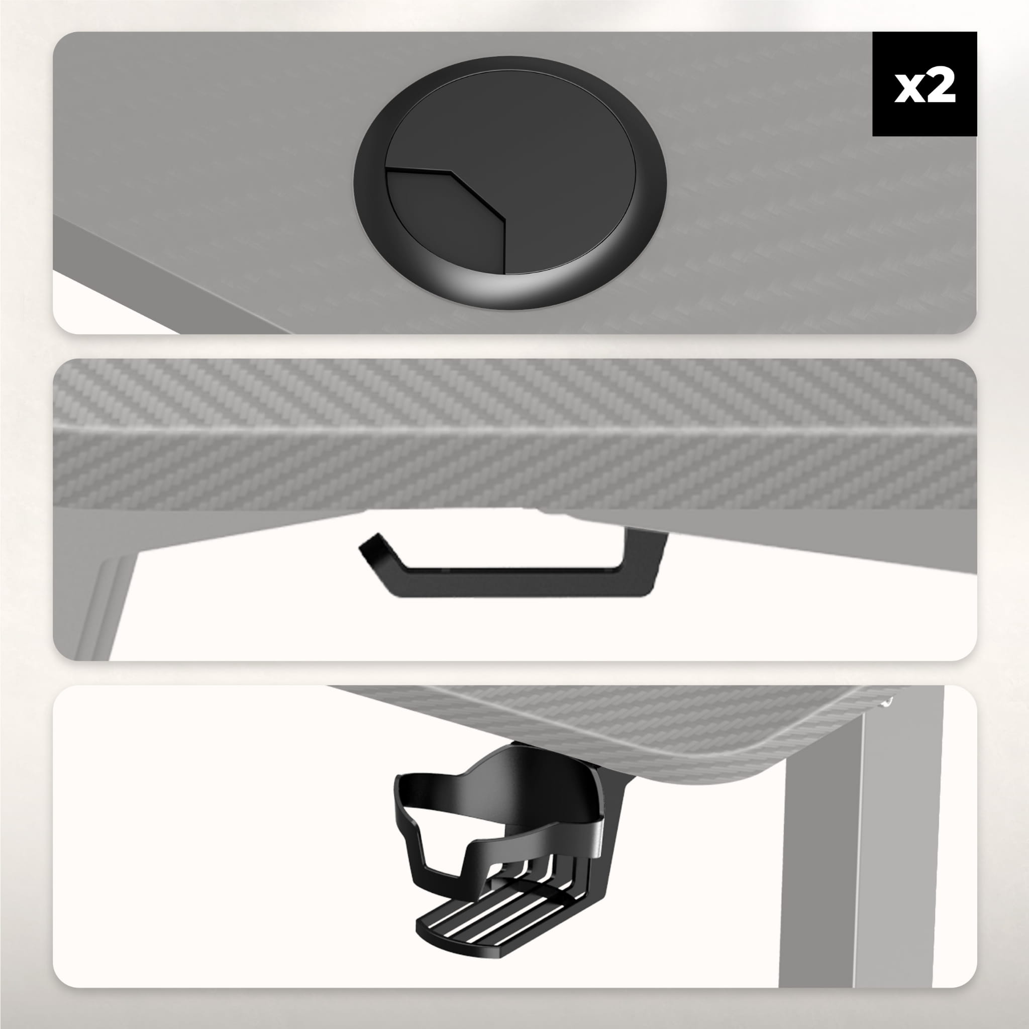 Elektrický stůl Huzaro Hero 8.5 140 cm 