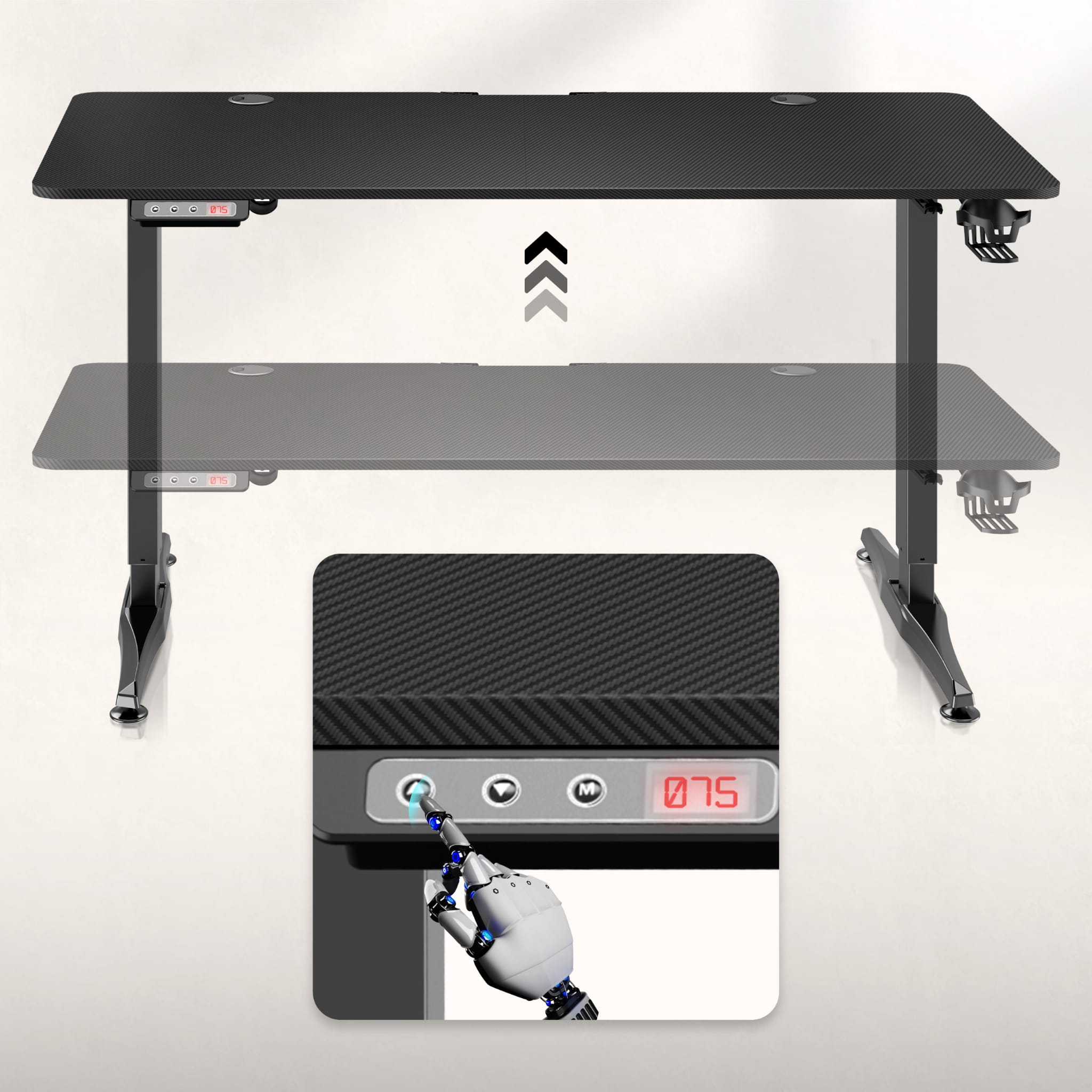 Elektrický stůl Huzaro Hero 8.5 140 cm 