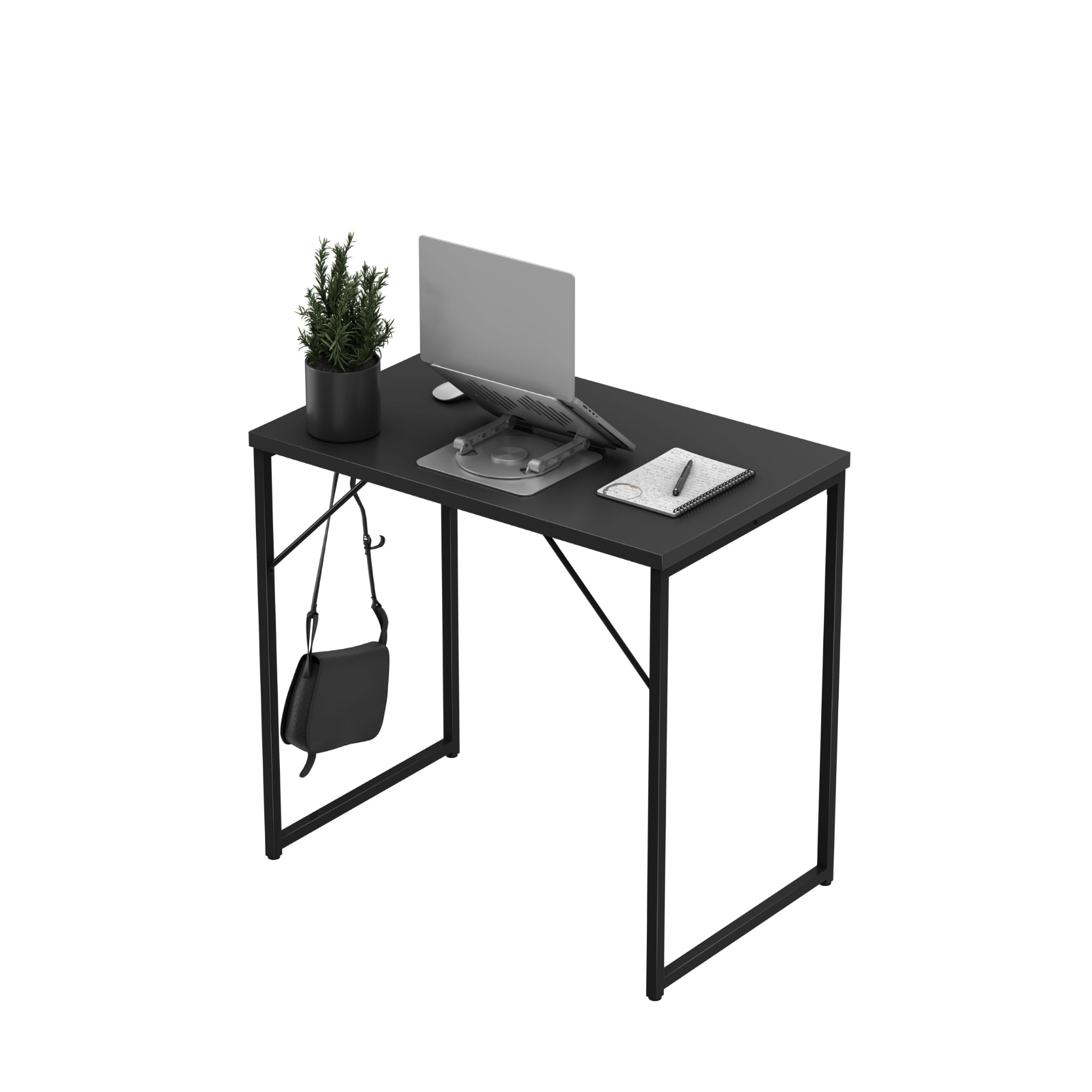 Mark Adler Leader 1.3 Černý malý psací stůl 80 cm 