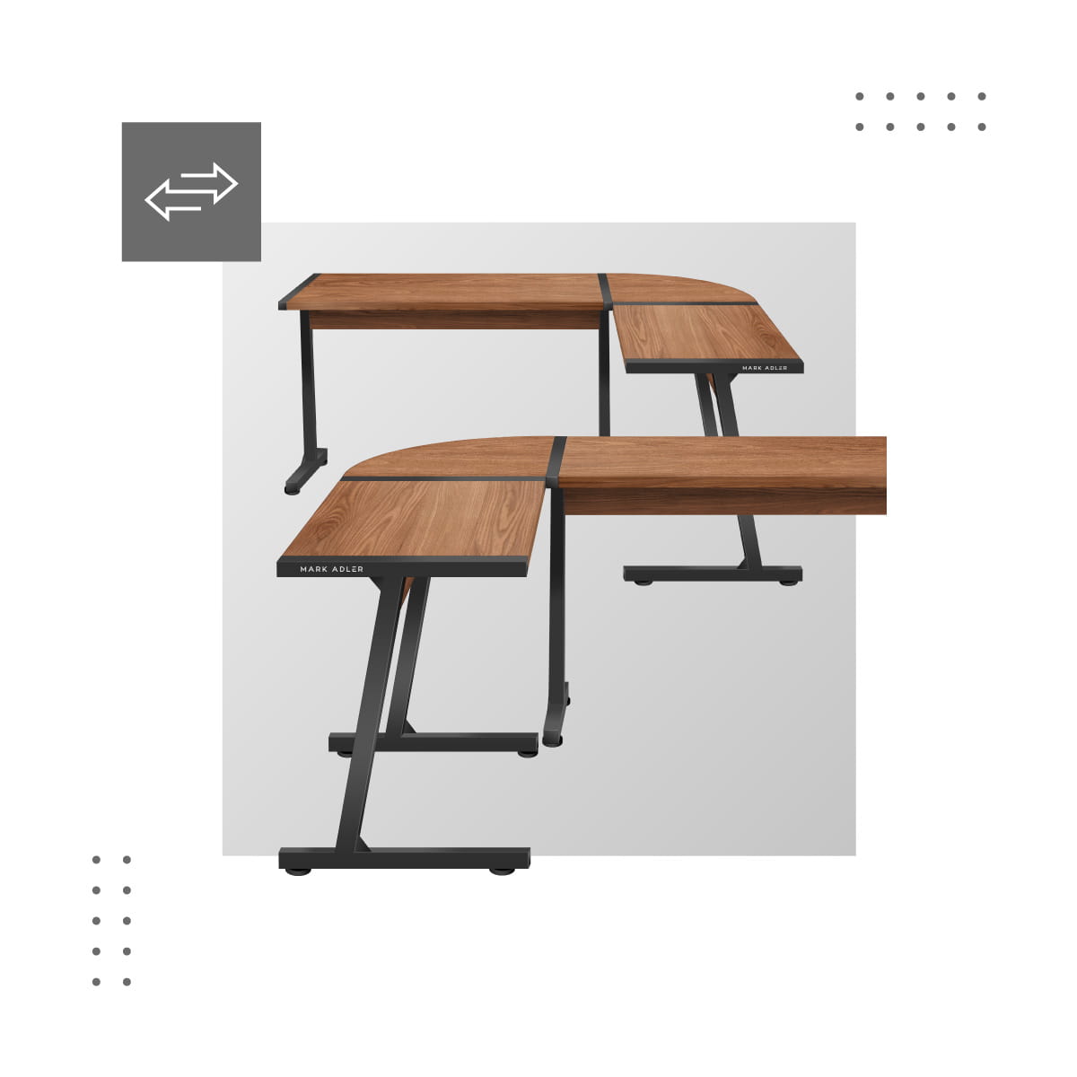 Stůl Mark Adler Leader 5.5 WN 147 cm 