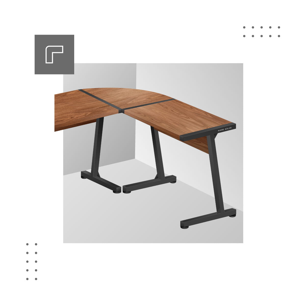 Stůl Mark Adler Leader 5.5 WN 147 cm 