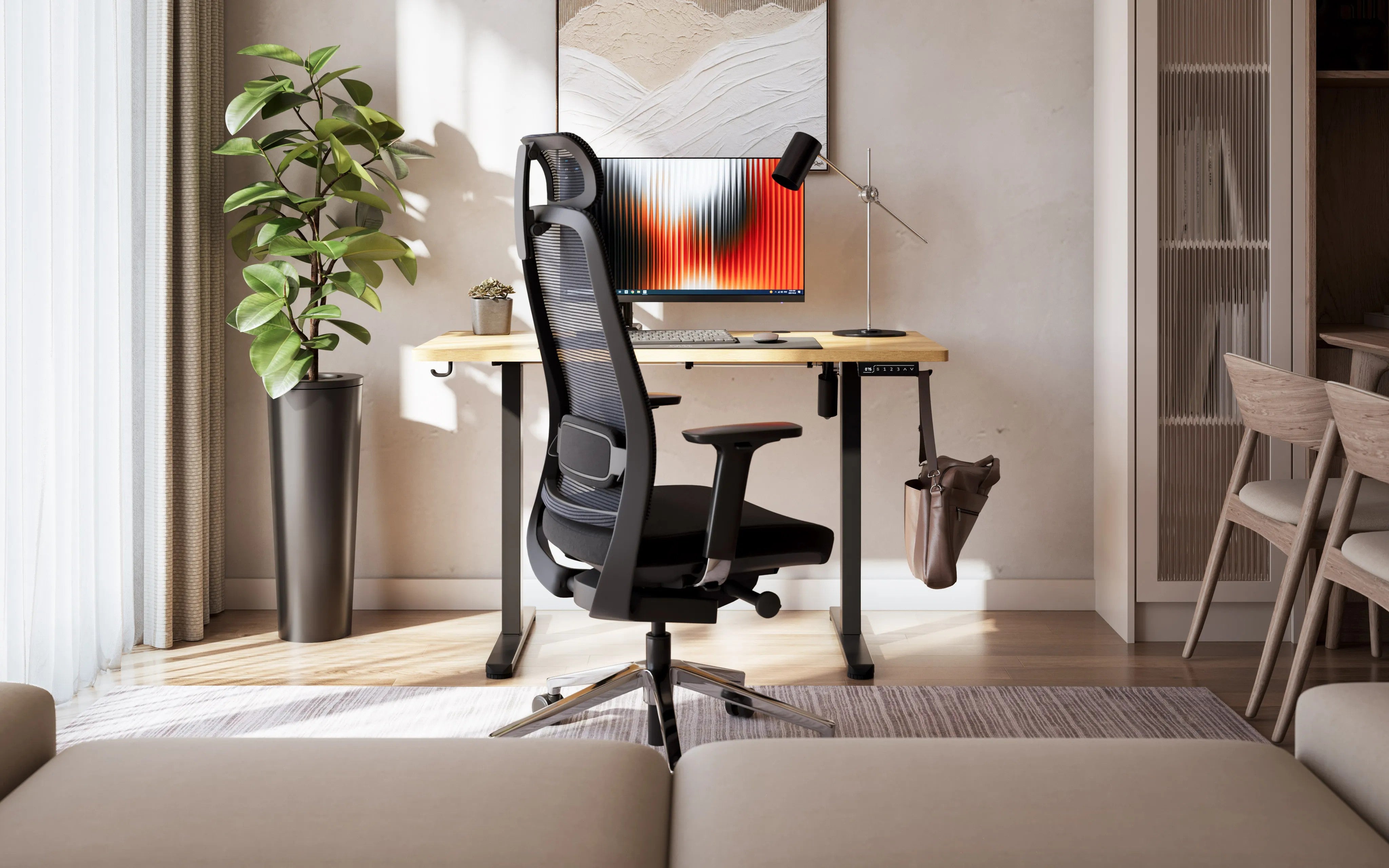 Elektricky nastavitelný stůl Mark Adler Leader 6.9 120 cm 