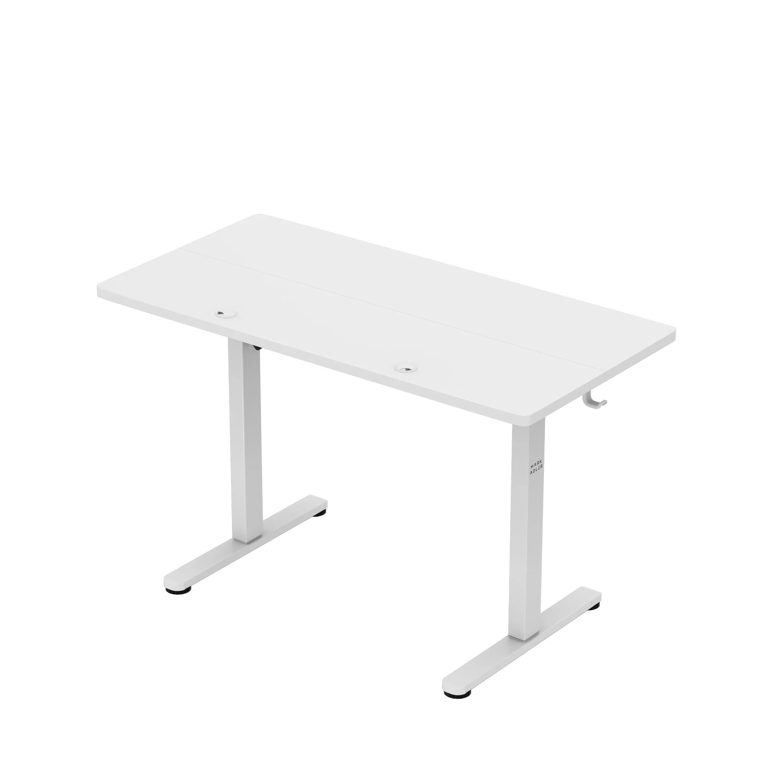 Mark Adler Leader 6.9 bílý elektricky nastavitelný stůl 120 cm 
