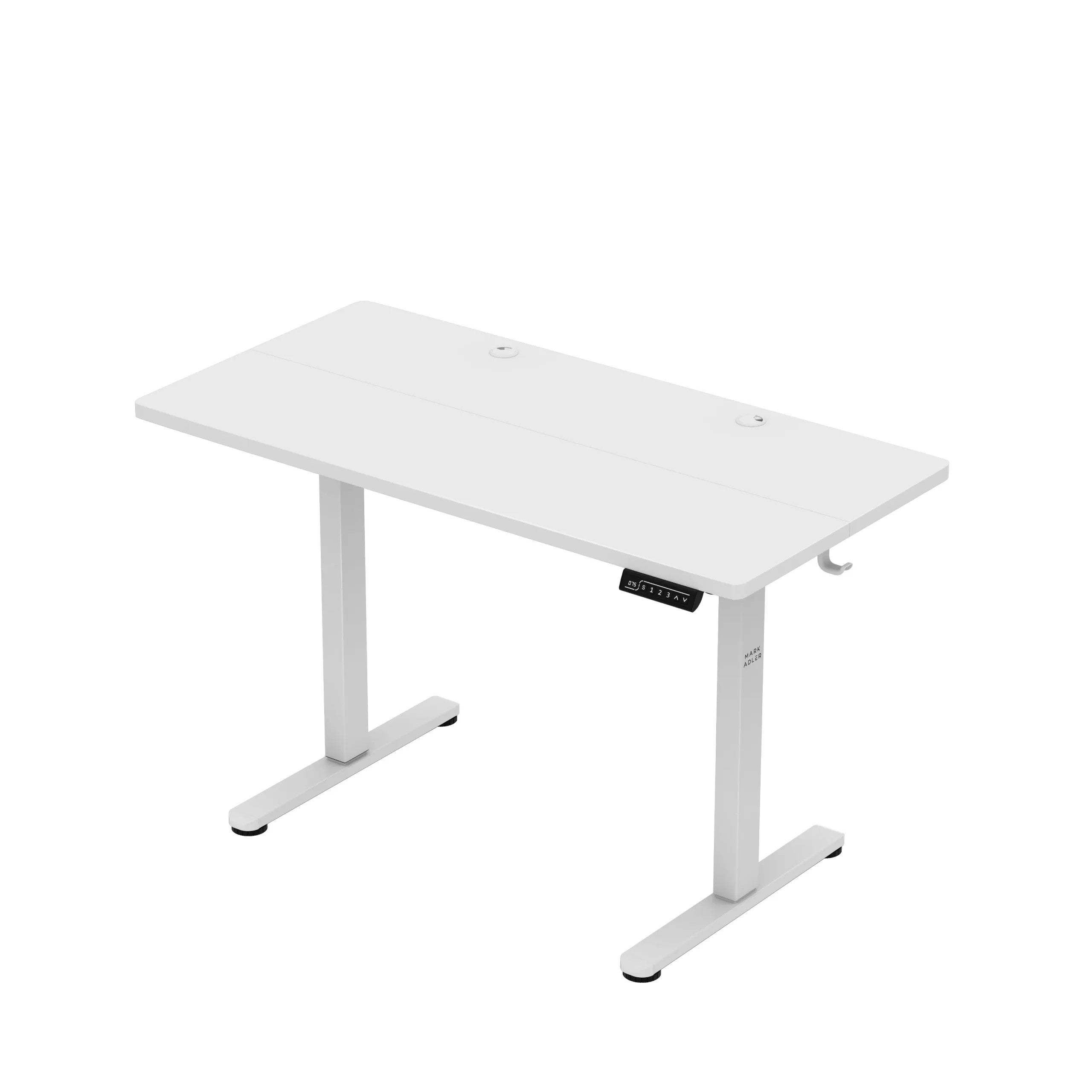 Mark Adler Leader 6.9 bílý elektricky nastavitelný stůl 120 cm 