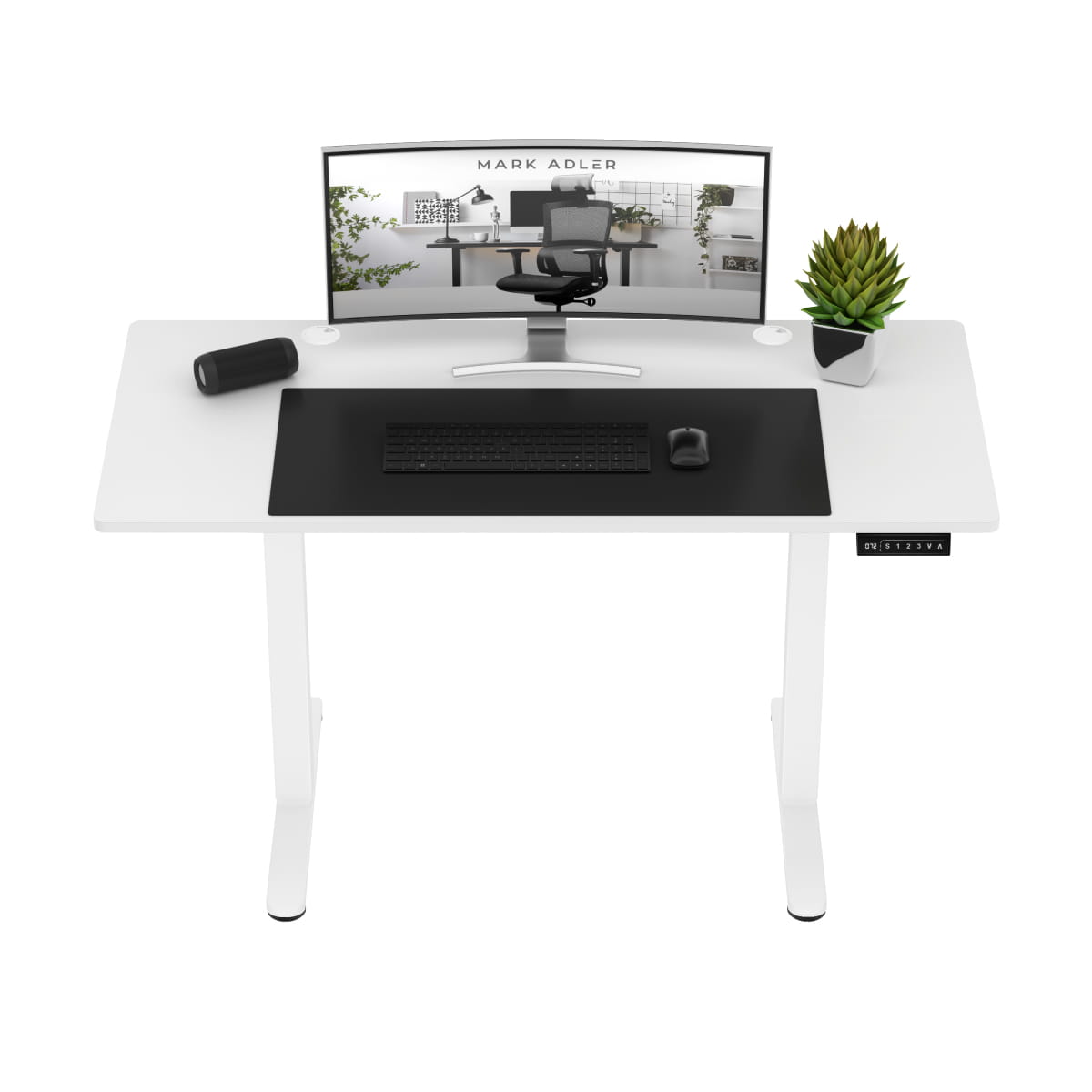 Mark Adler Leader 7.0 elektrický stůl bílý 120 cm 