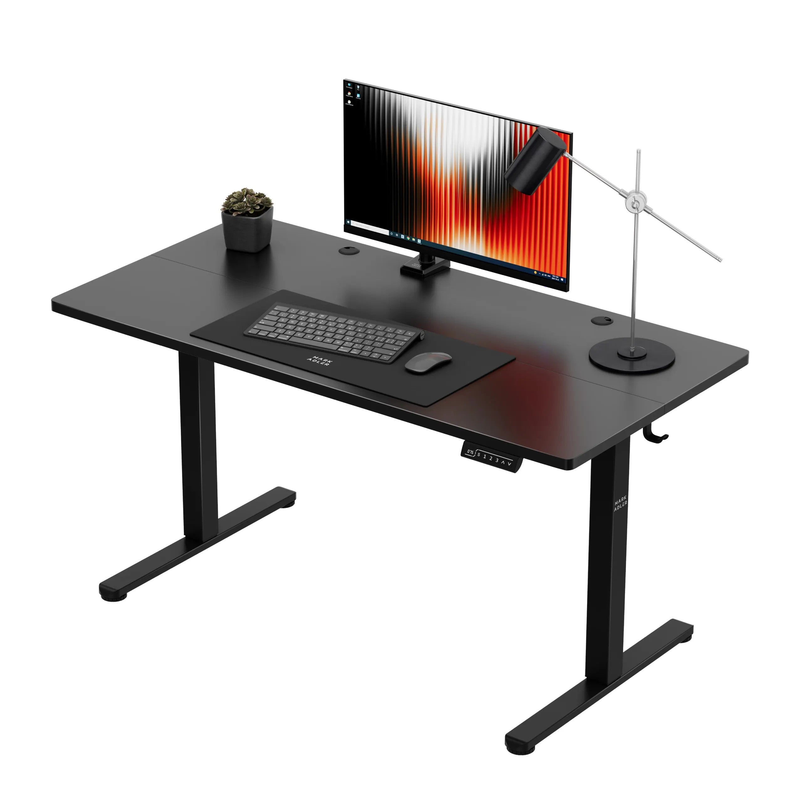 Mark Adler Leader 7.3 Elektrický stůl, černý, 140 cm 