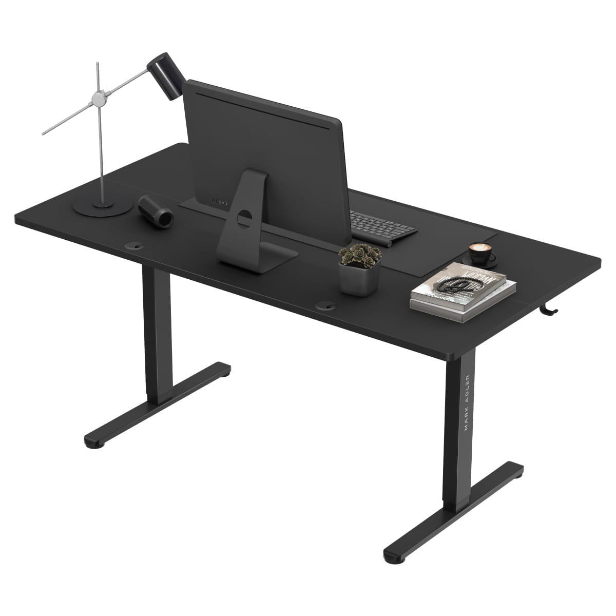Mark Adler Leader 7.6 Černý elektrický stůl 160 cm 