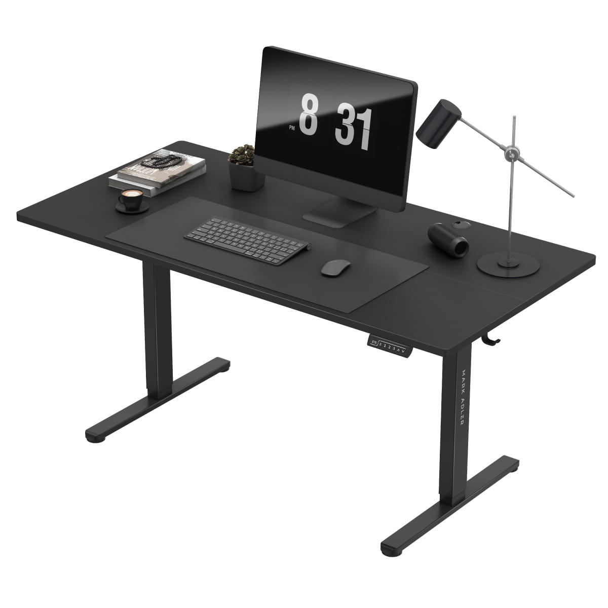 Mark Adler Leader 7.6 Černý elektrický stůl 160 cm 