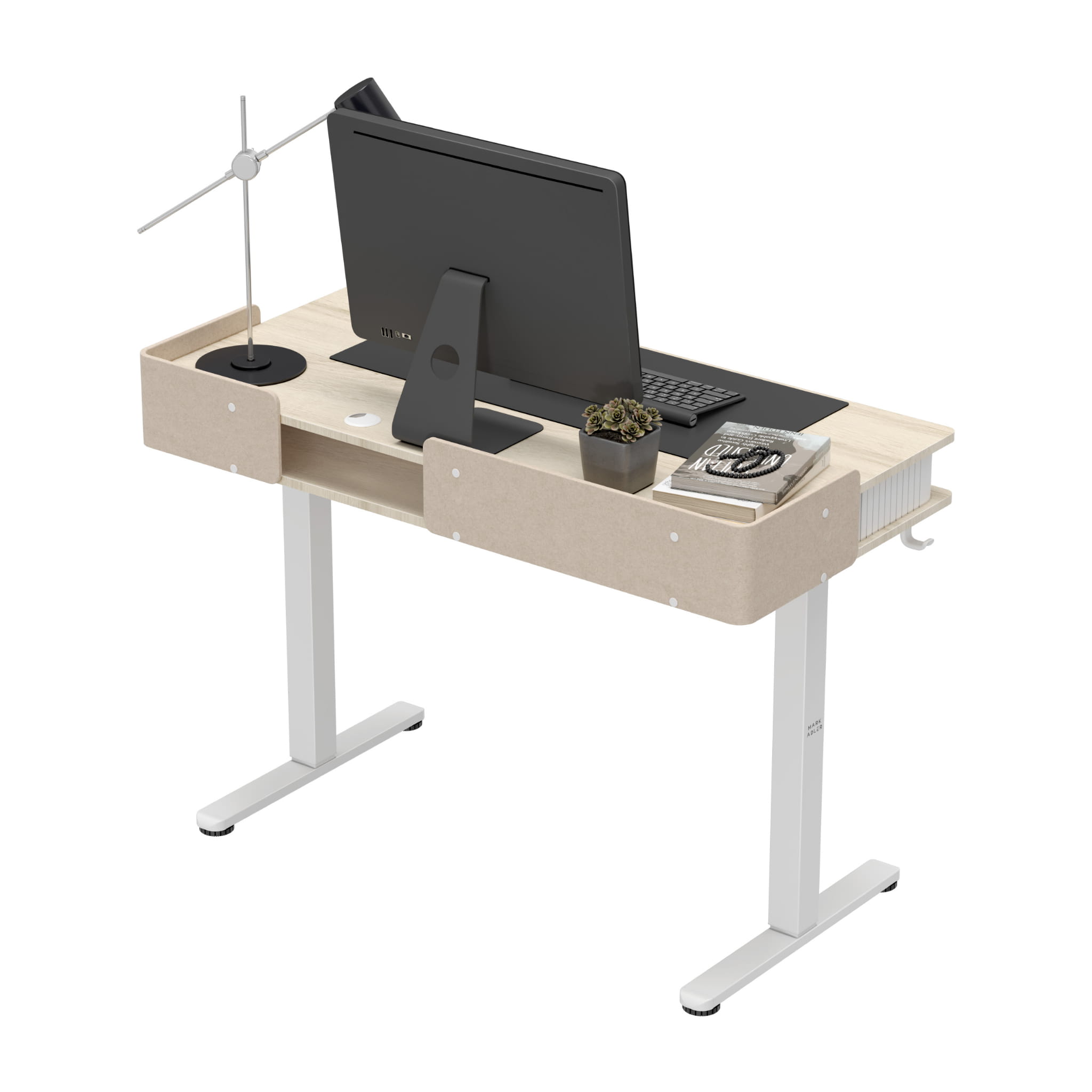 Mark Adler Leader 8.0 elektrický stůl bílý 120 cm 