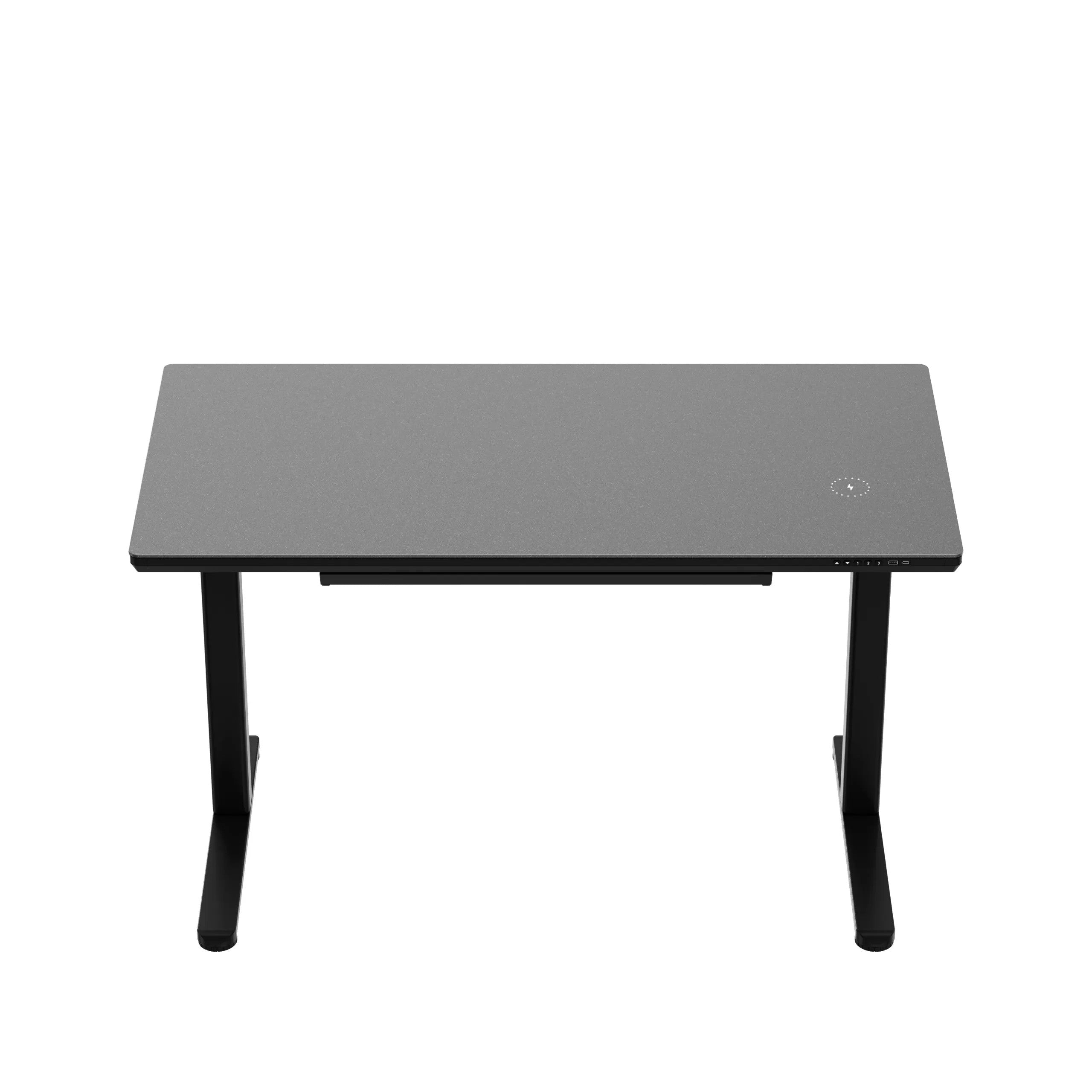 Elektrický stůl Mark Adler Leader 8.5, černý, se skleněnou deskou 