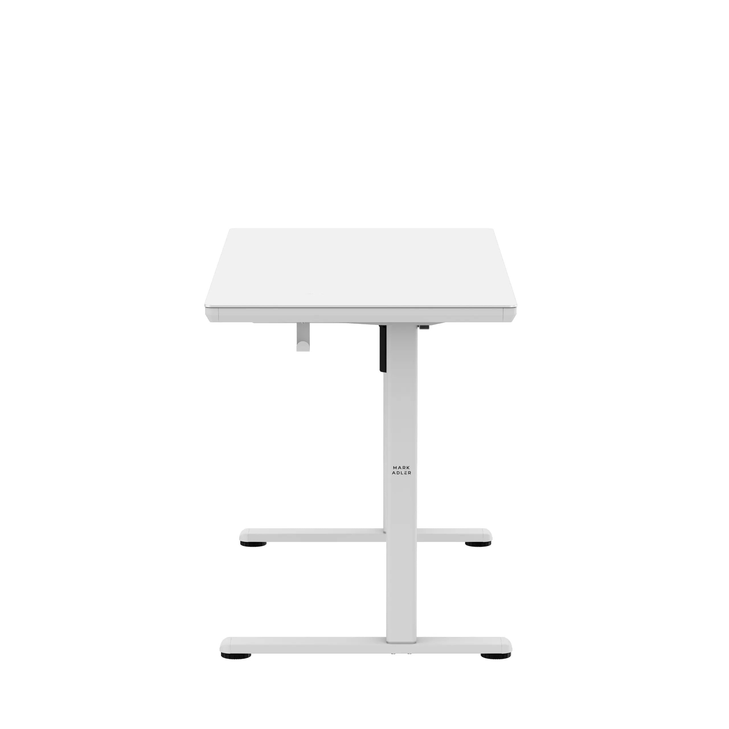 Elektrický stůl Mark Adler Leader 8.5 bílý se skleněnou deskou 