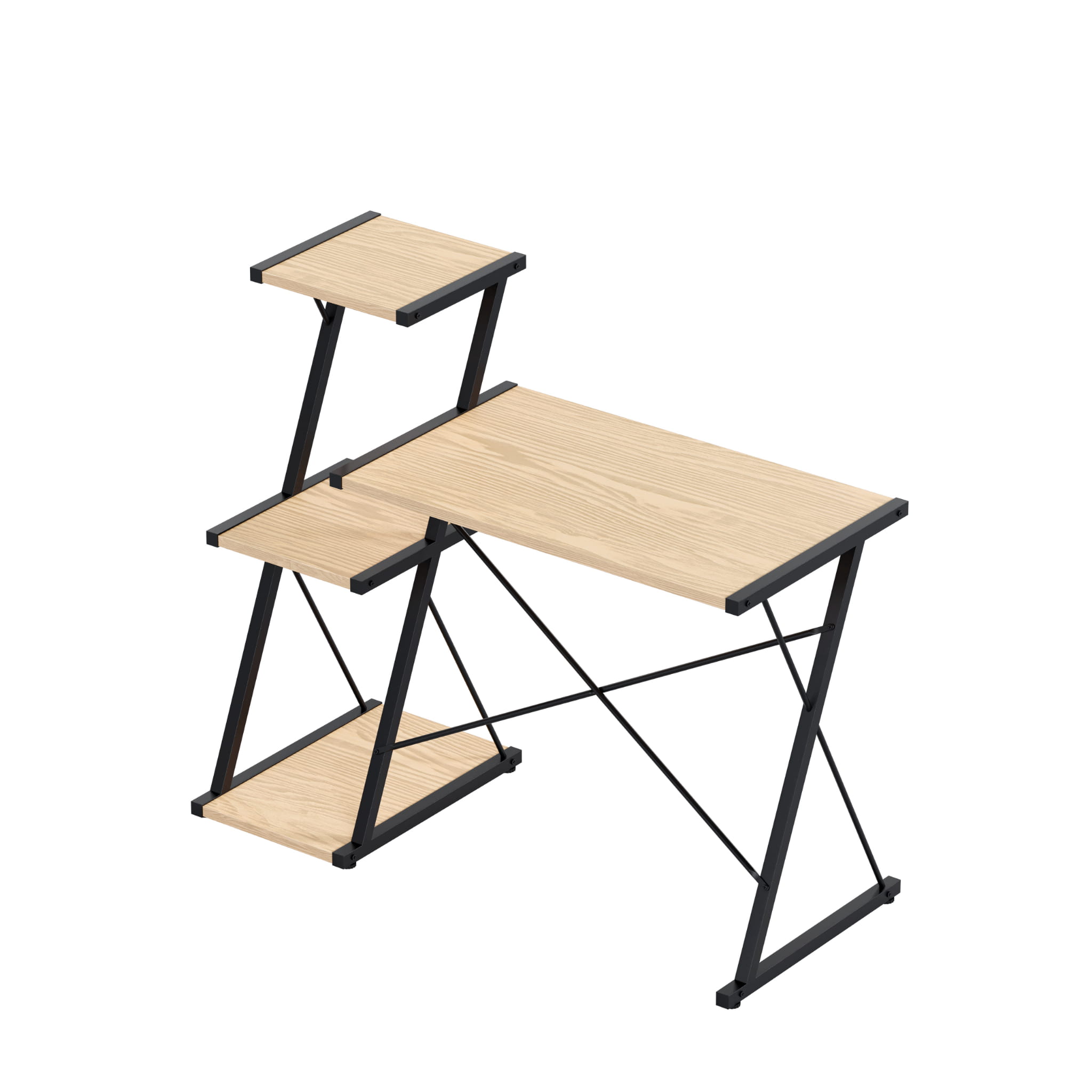 Psací stůl Mark Adler Leader 3.5 Craft 116 cm s policemi 