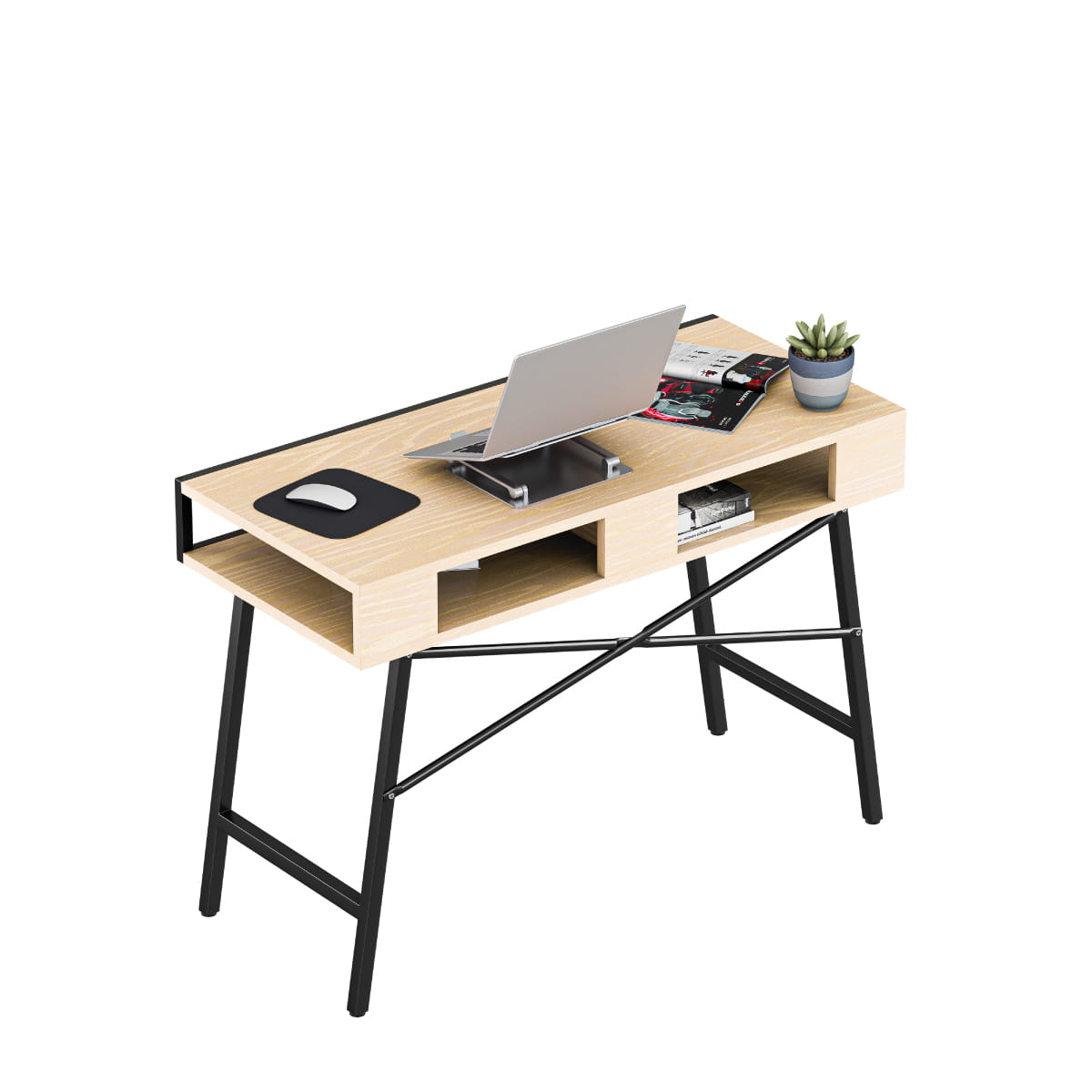 Stůl Mark Adler Leader 4.2 110 cm s policemi 