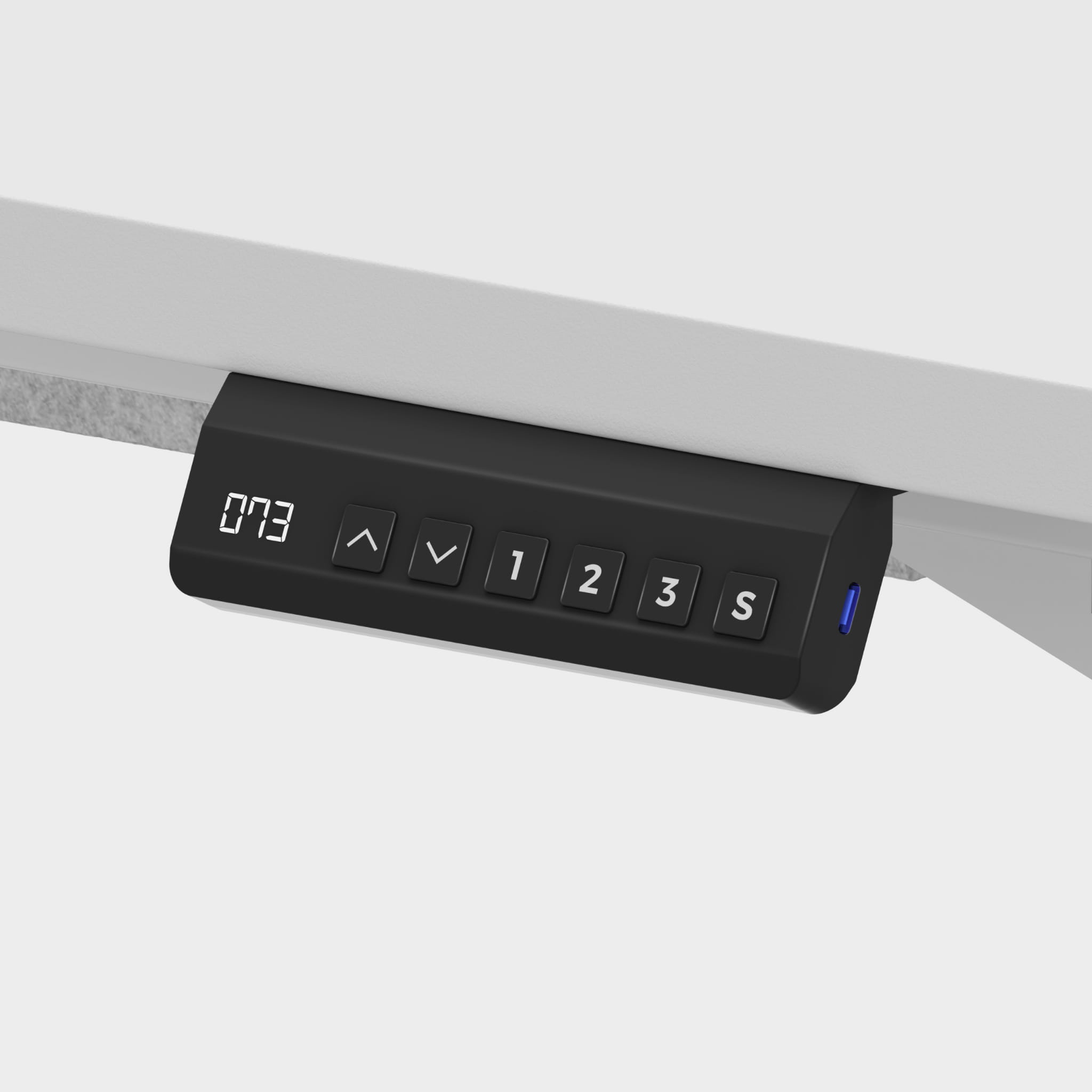 Mark Adler Leader 9.3 bílý elektrický stůl 160 cm 