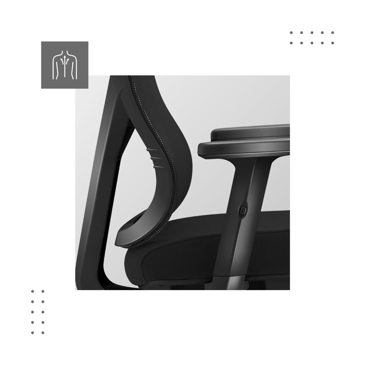 Ergonomická židle Mark Adler Manager 3.3, černá 